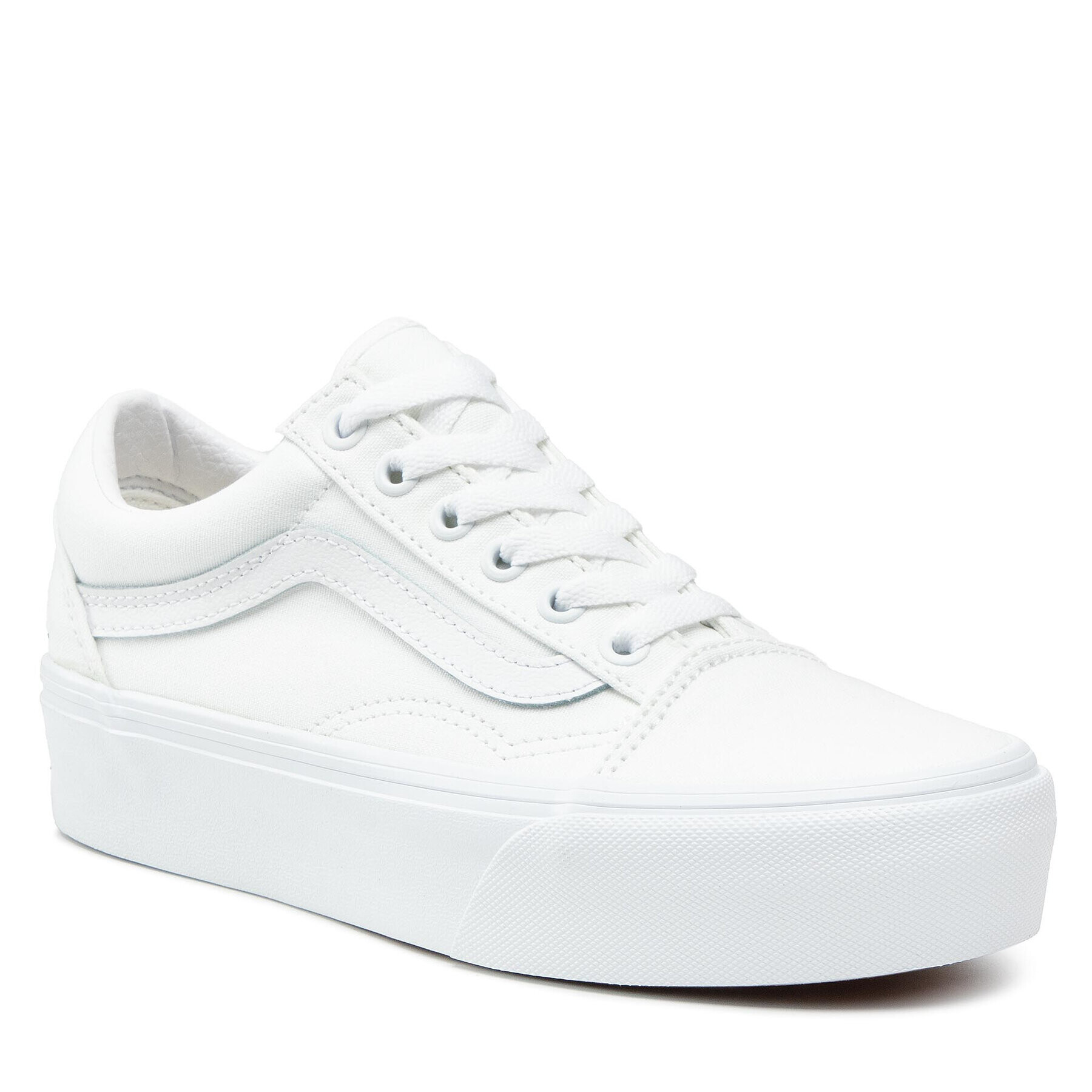 Vans Teniszcipő Old Skool Platfor VN0A3B3UW001 Fehér - Pepit.hu