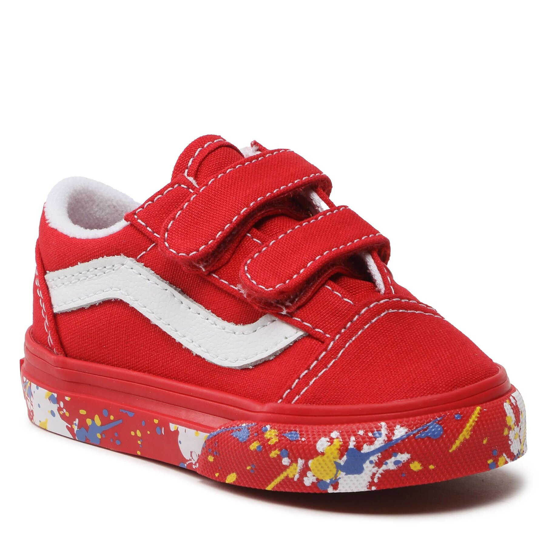 Vans Teniszcipő Old Skool V VN0A4VJJIZQ1 Piros - Pepit.hu