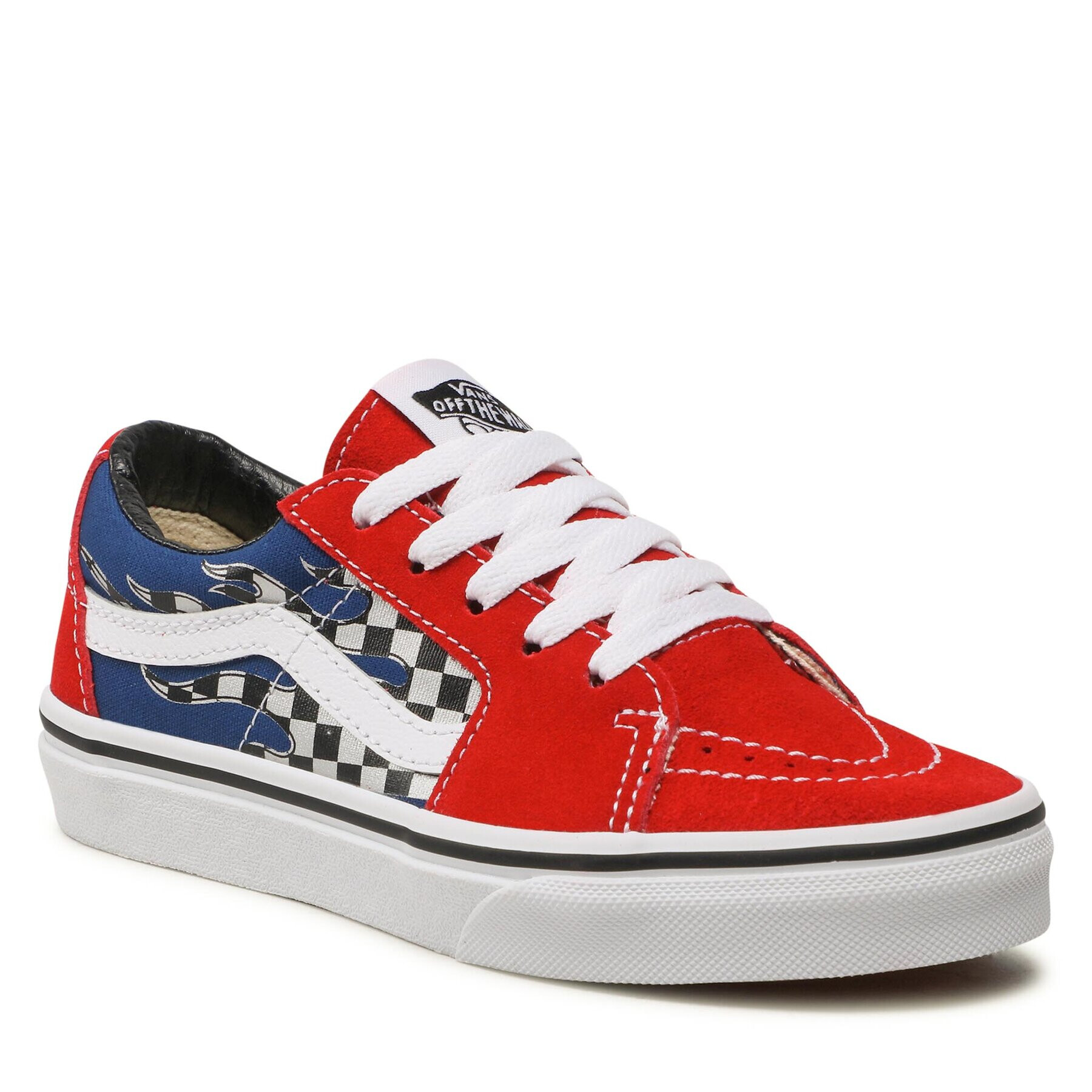 Vans Teniszcipő Sk8-Low VN0A7Q5L4481 Piros - Pepit.hu