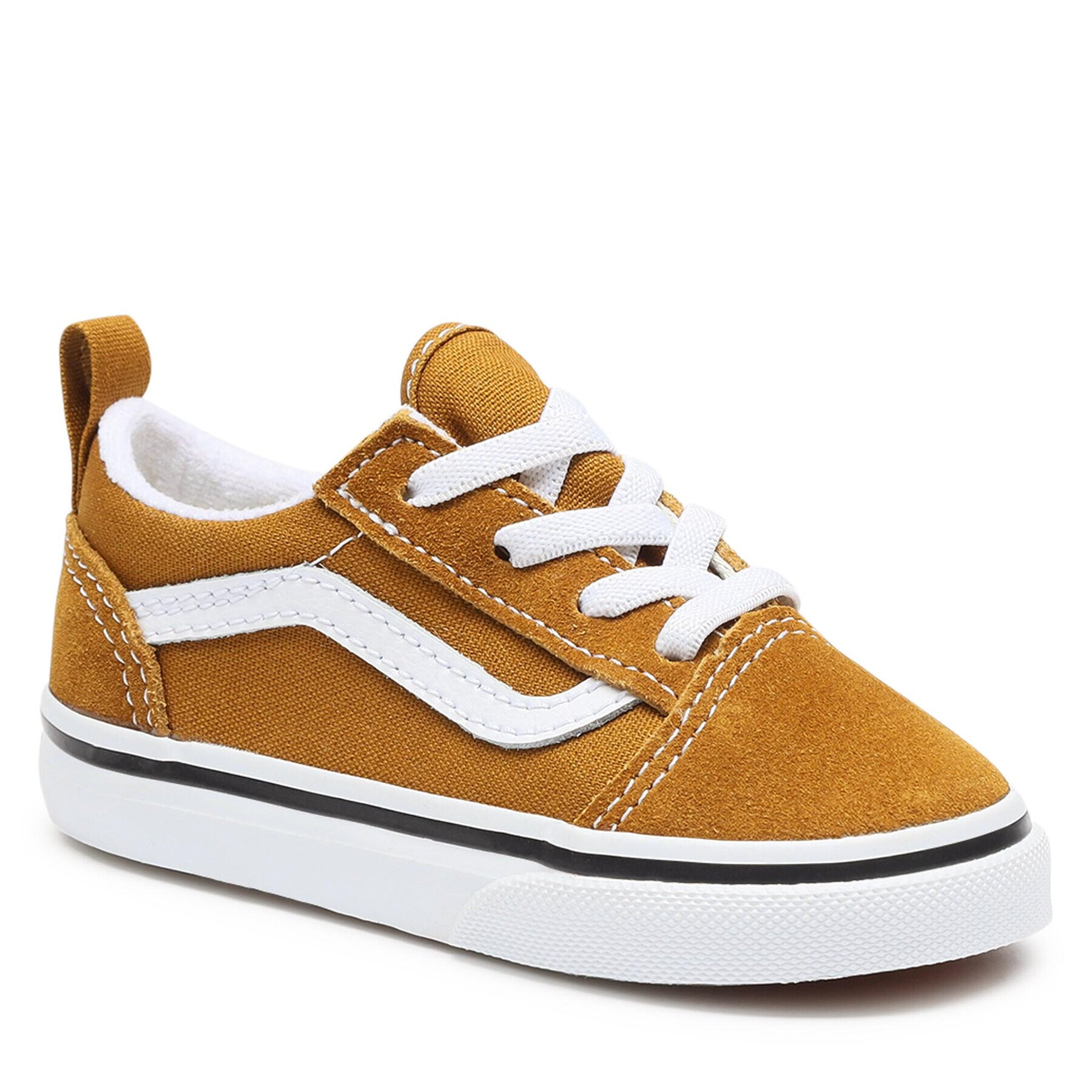 Vans Teniszcipő Td Old Skool Elastic Lace VN0005WU1M71 Barna - Pepit.hu