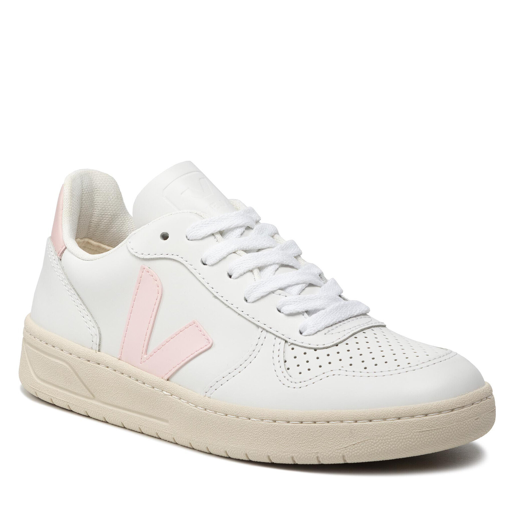 Veja Sportcipő V-10 Leather VX0202644A Fehér - Pepit.hu