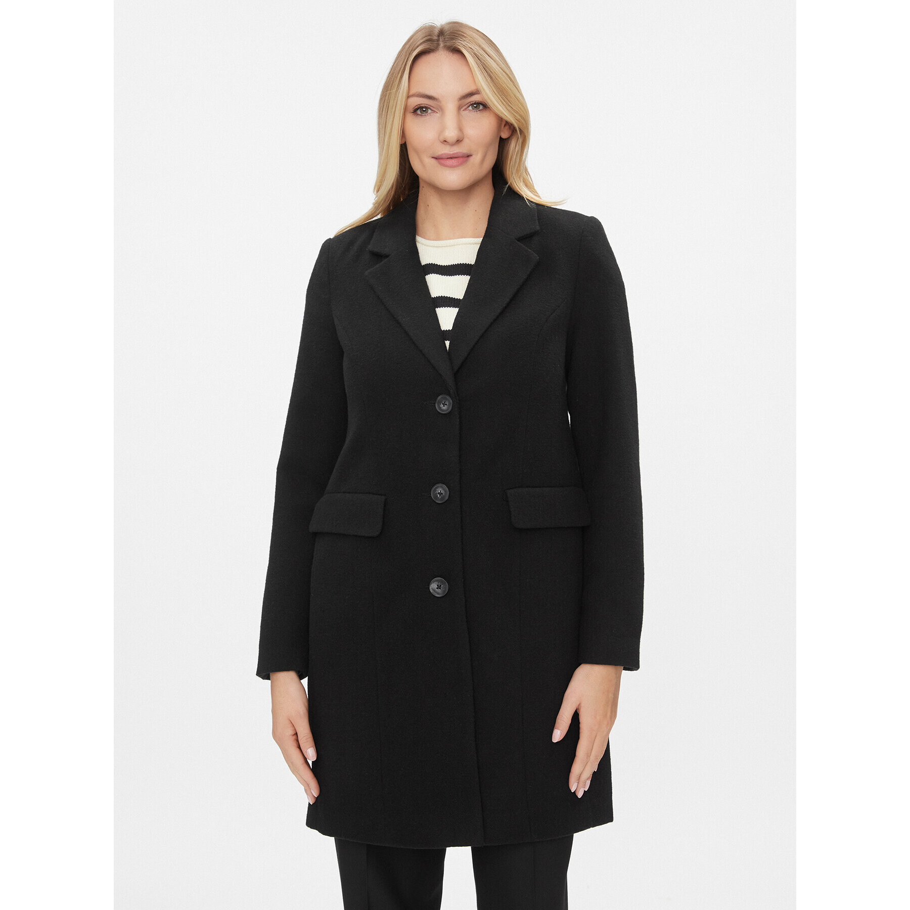 Vero Moda Átmeneti kabát 10288831 Fekete Regular Fit - Pepit.hu