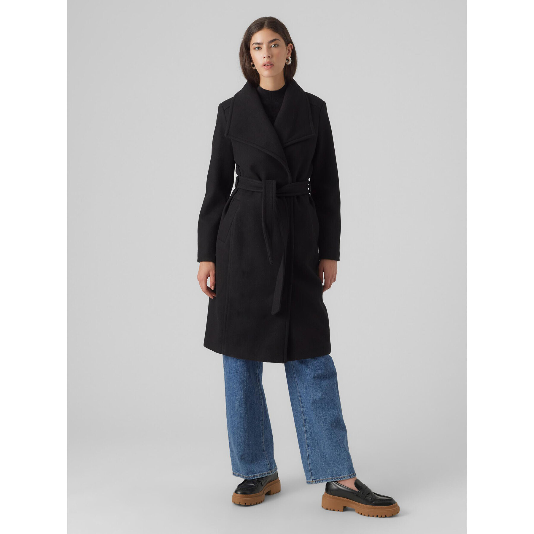 Vero Moda Átmeneti kabát 10291068 Fekete Regular Fit - Pepit.hu