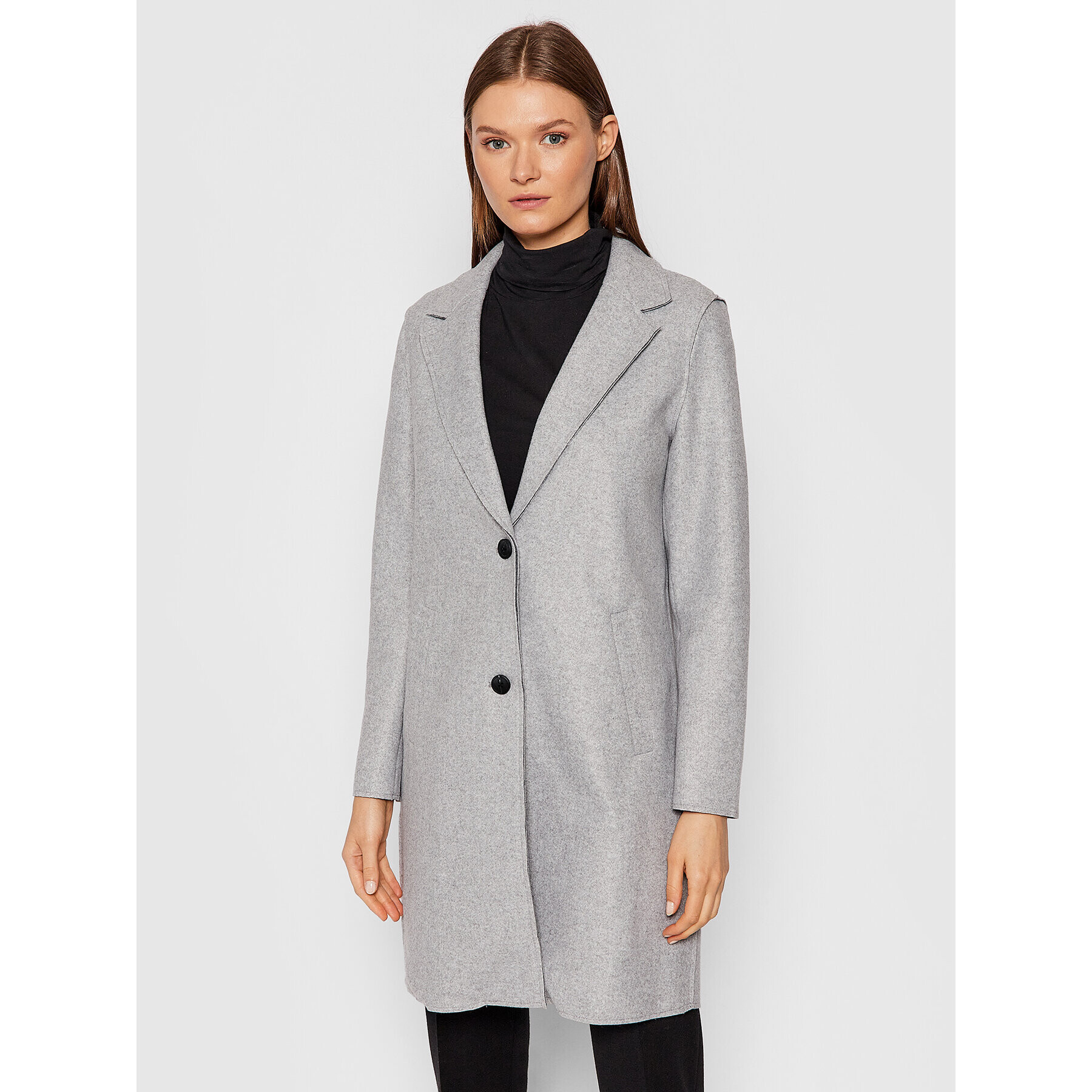 Vero Moda Átmeneti kabát Paula 0248801 Szürke Regular Fit - Pepit.hu