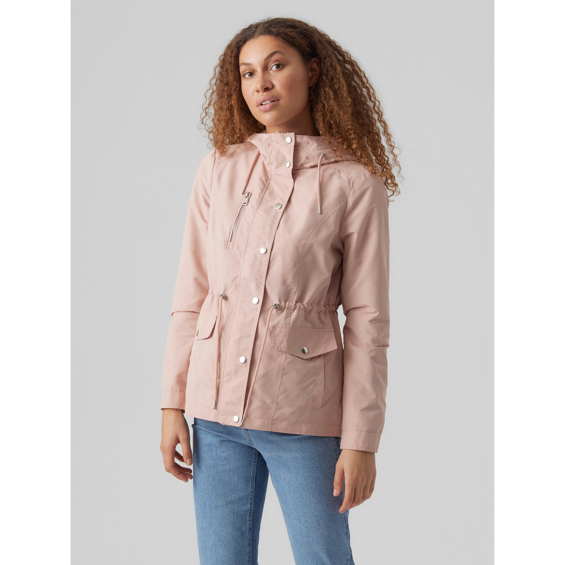 Vero Moda Átmeneti kabát Pernillefie 10278209 Rózsaszín Regular Fit - Pepit.hu