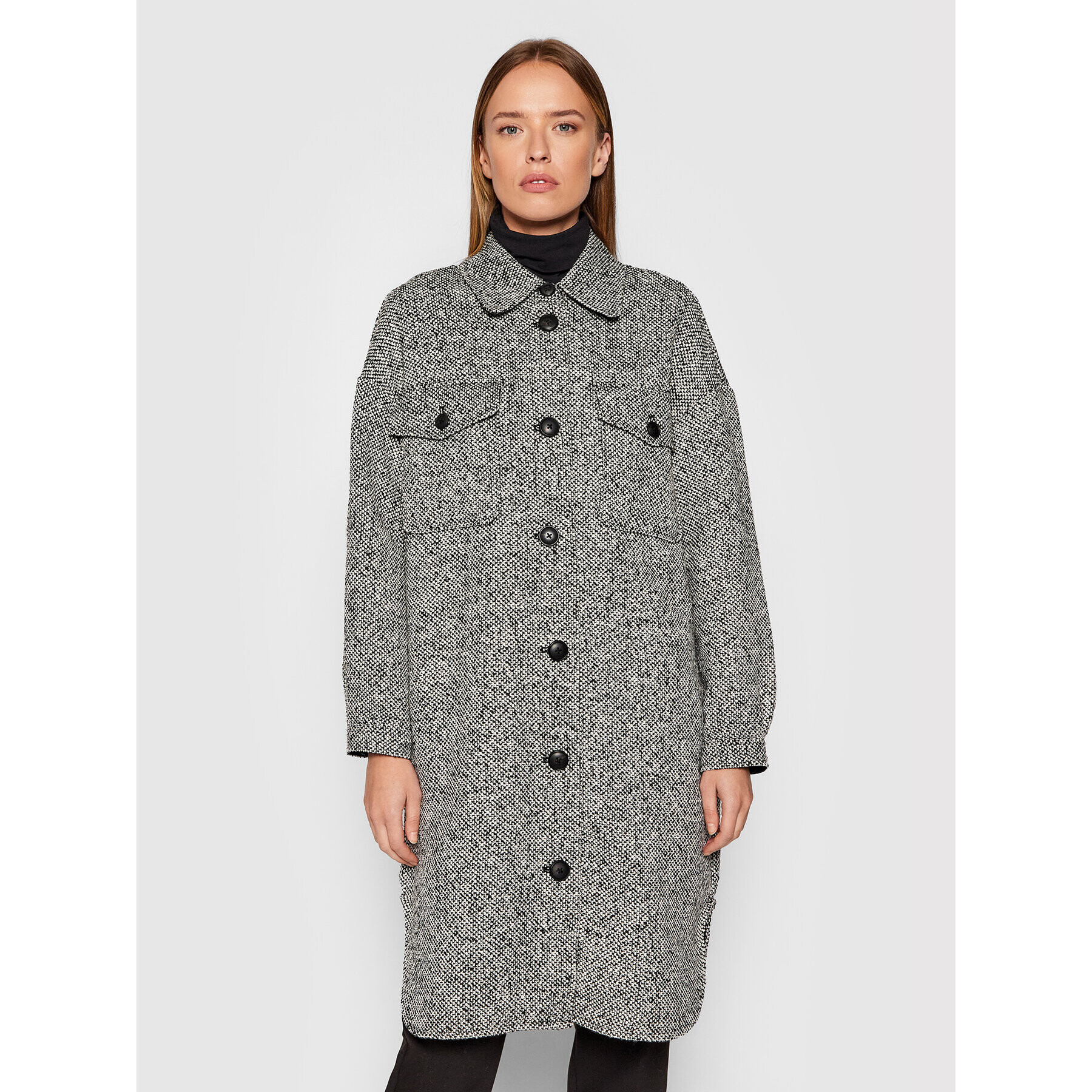 Vero Moda Átmeneti kabát Rosie 10253866 Fekete Regular Fit - Pepit.hu