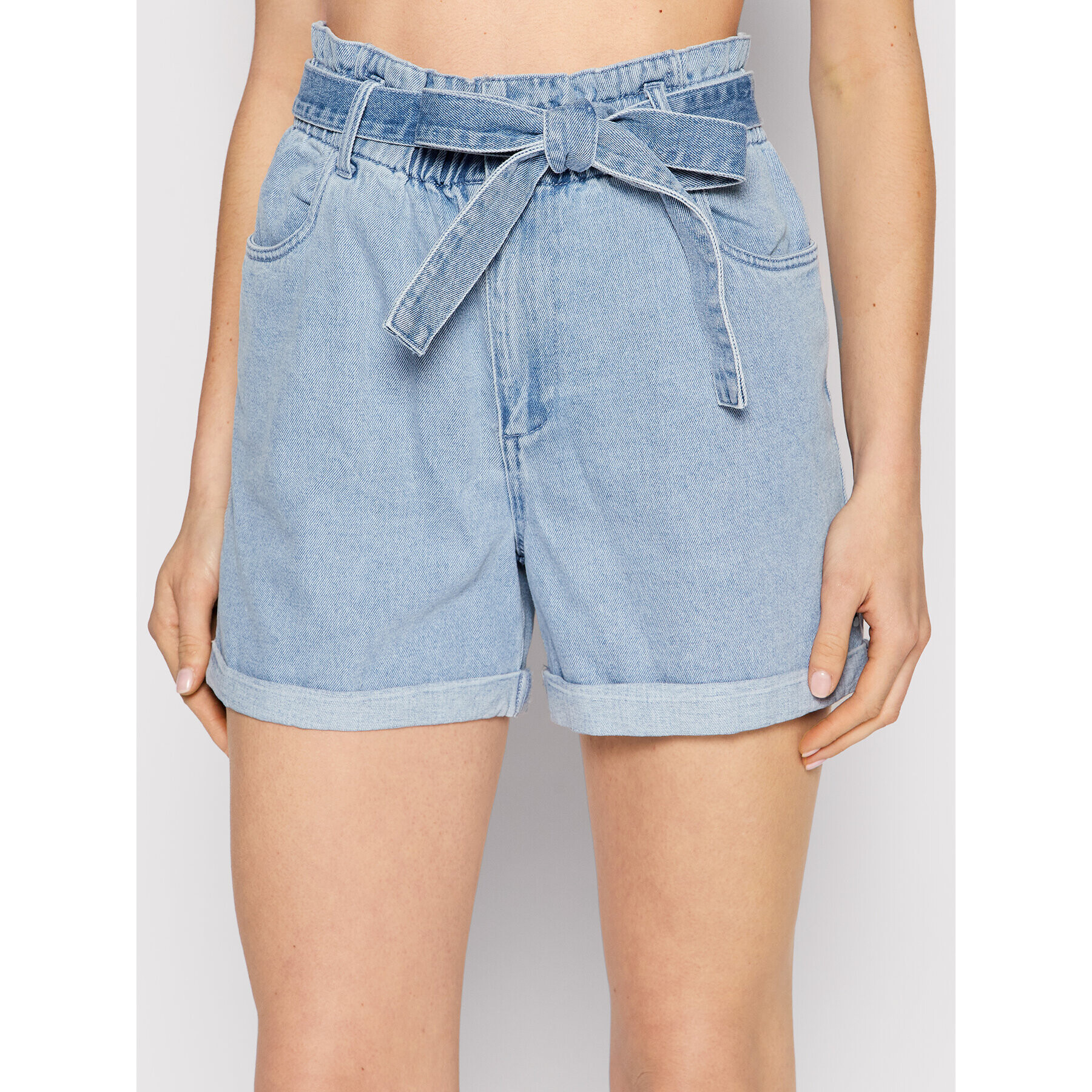 Vero Moda Farmer rövidnadrág Tamira 10264888 Kék Regular Fit - Pepit.hu