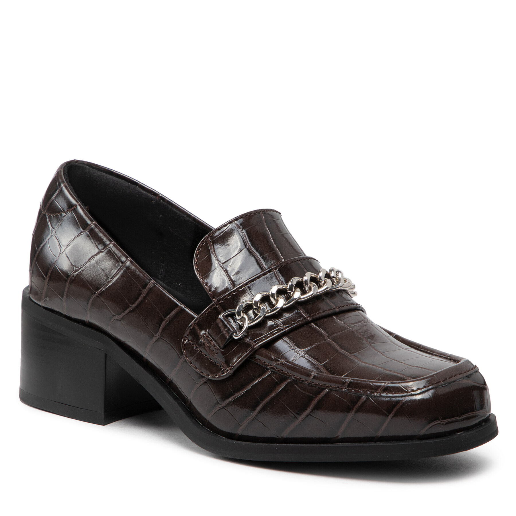 Vero Moda Félcipő Vmfenilla Loafer 10276097 Barna - Pepit.hu