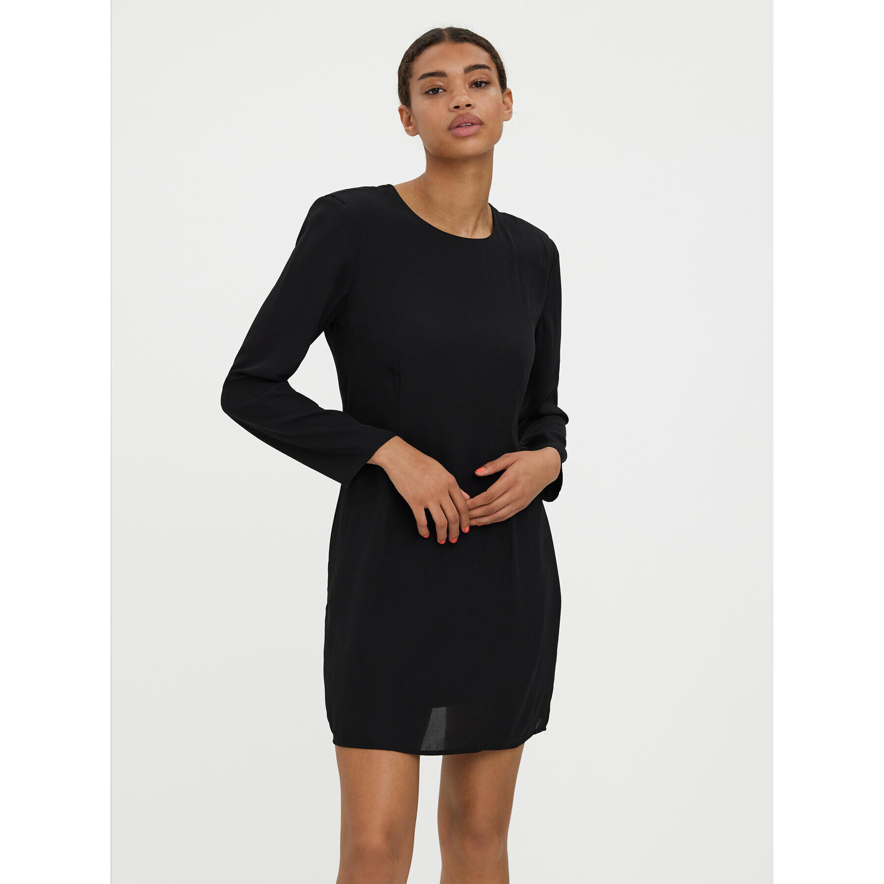 Vero Moda Hétköznapi ruha Kimmi 10276069 Fekete Regular Fit - Pepit.hu