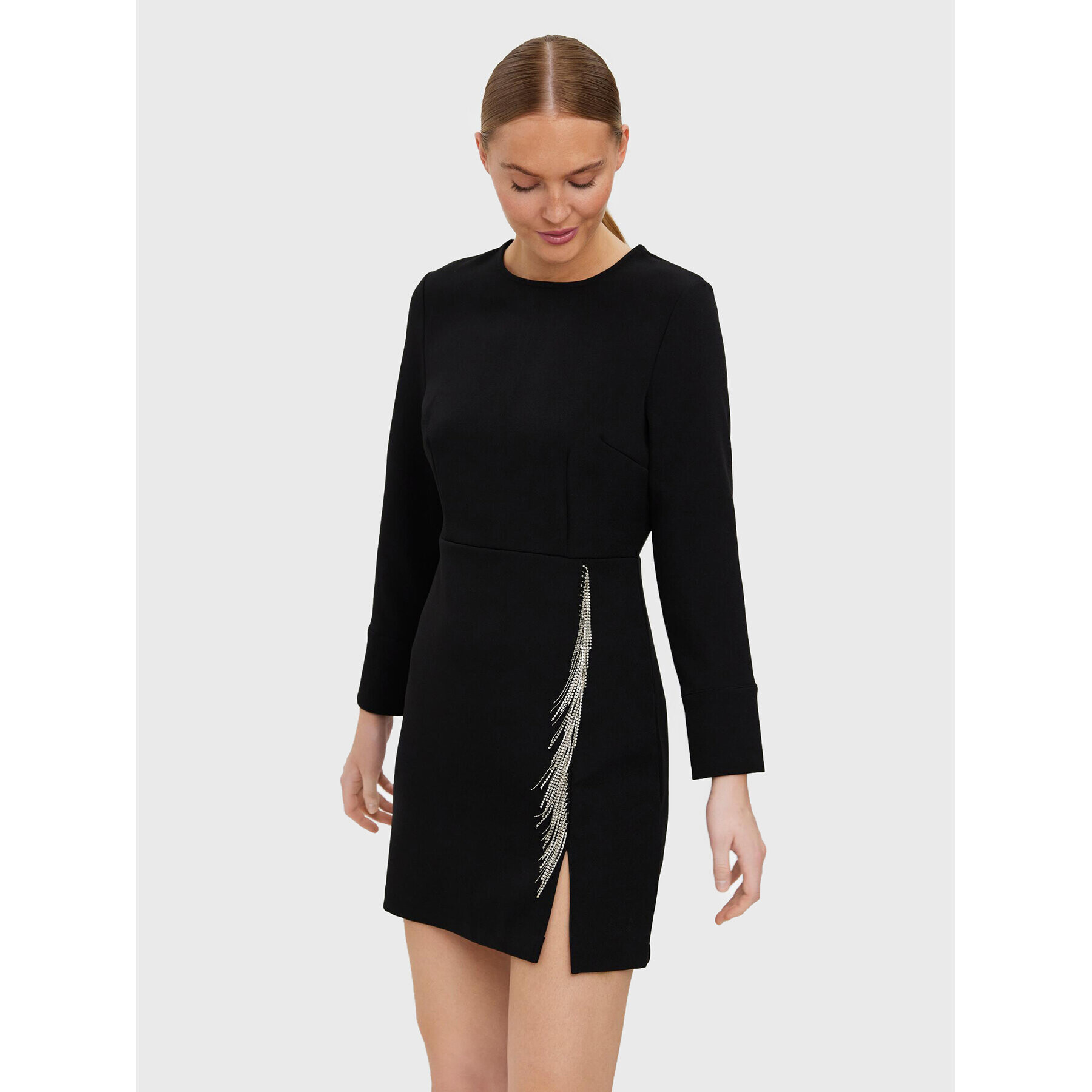 Vero Moda Koktélruha Kasey 10276125 Fekete Regular Fit - Pepit.hu