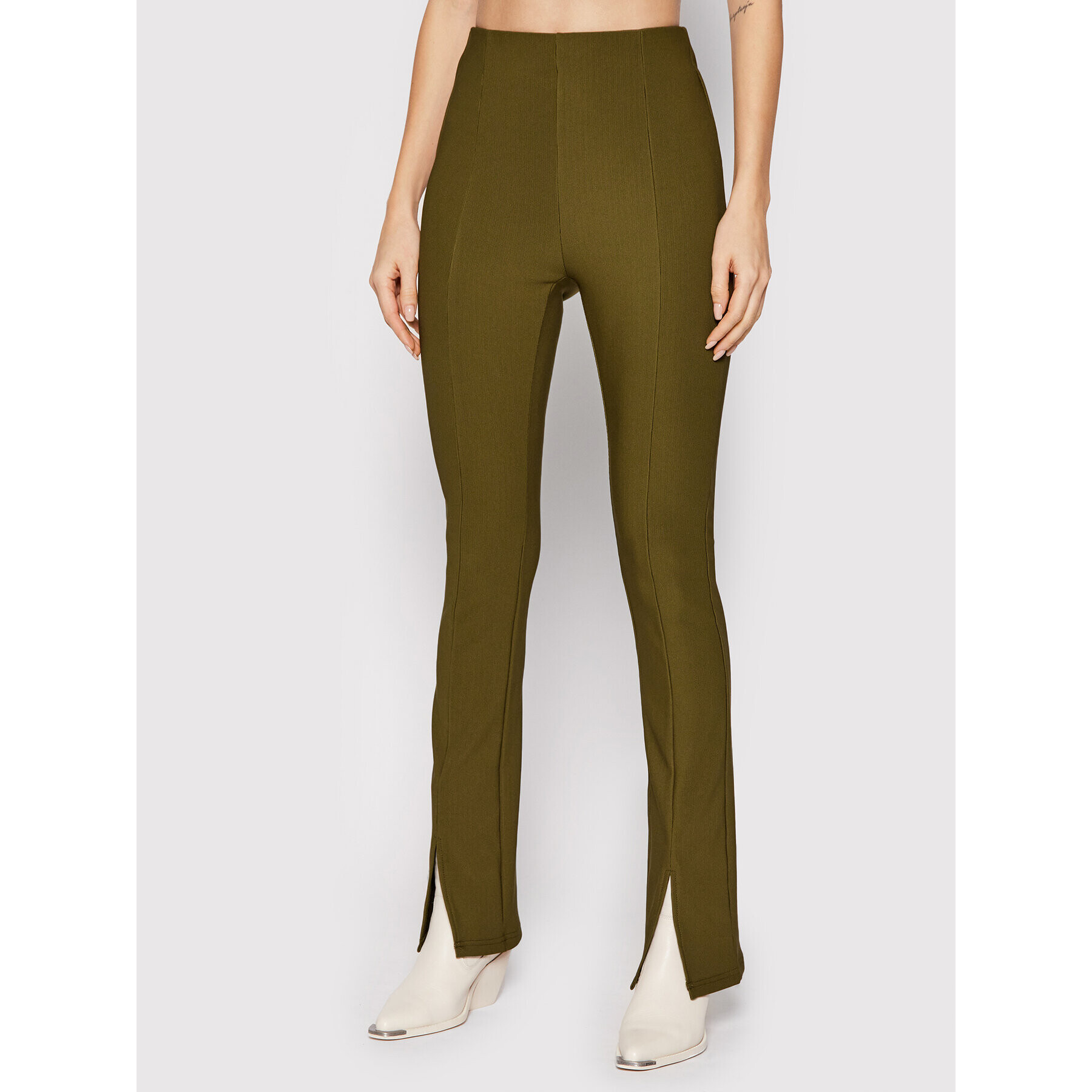 Vero Moda Leggings Rosie 10257988 Zöld Slim Fit - Pepit.hu