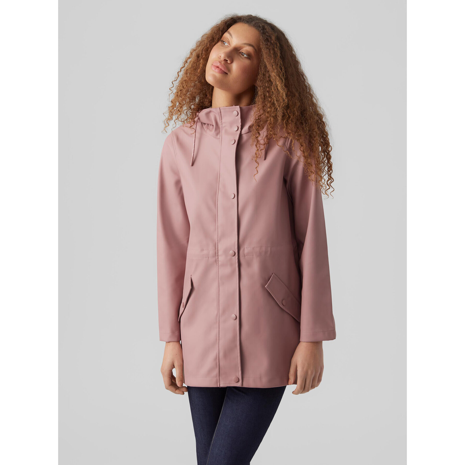 Vero Moda Műbőr dzseki Malou 10266982 Rózsaszín Regular Fit - Pepit.hu