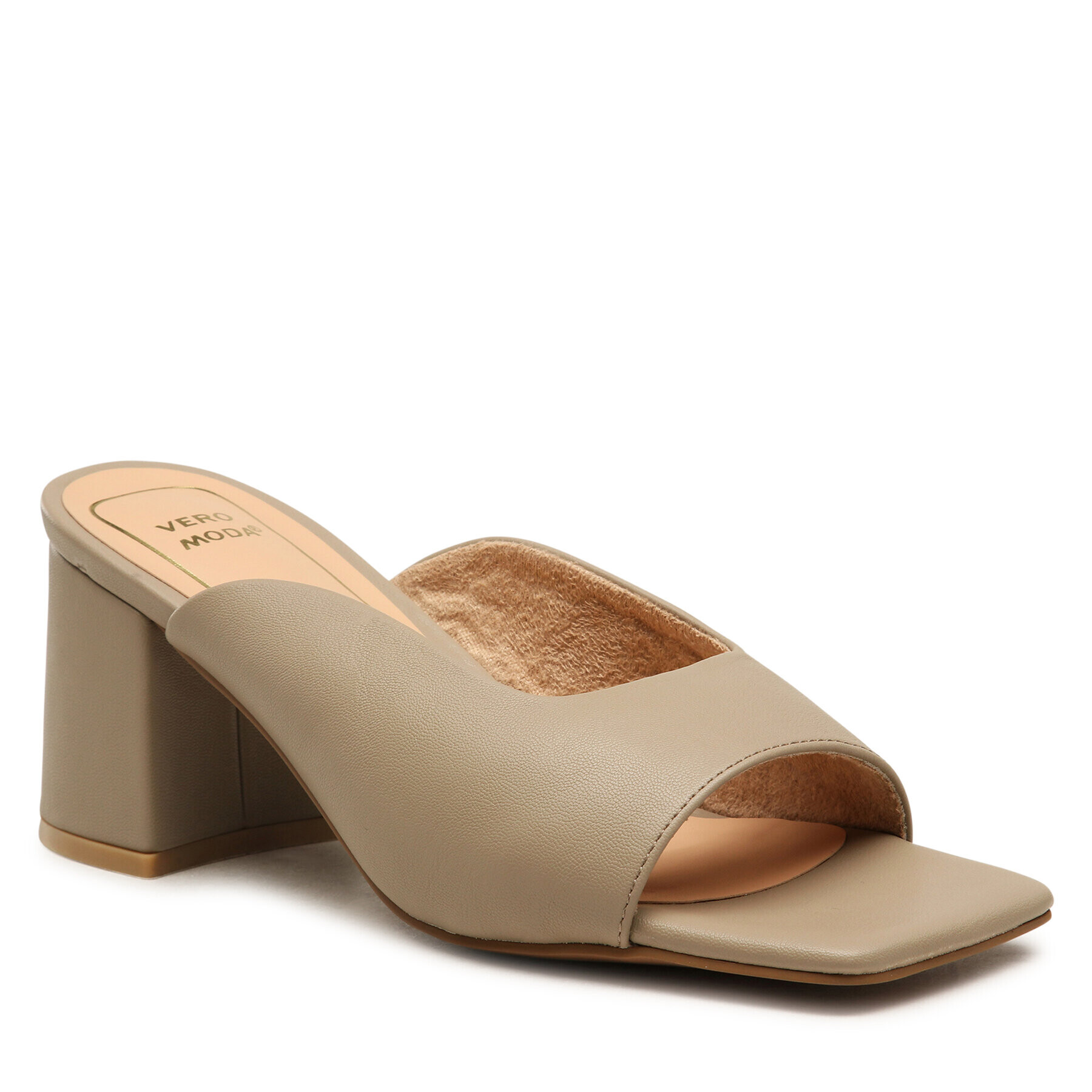 Vero Moda Papucs Stria 10287032 Barna - Pepit.hu