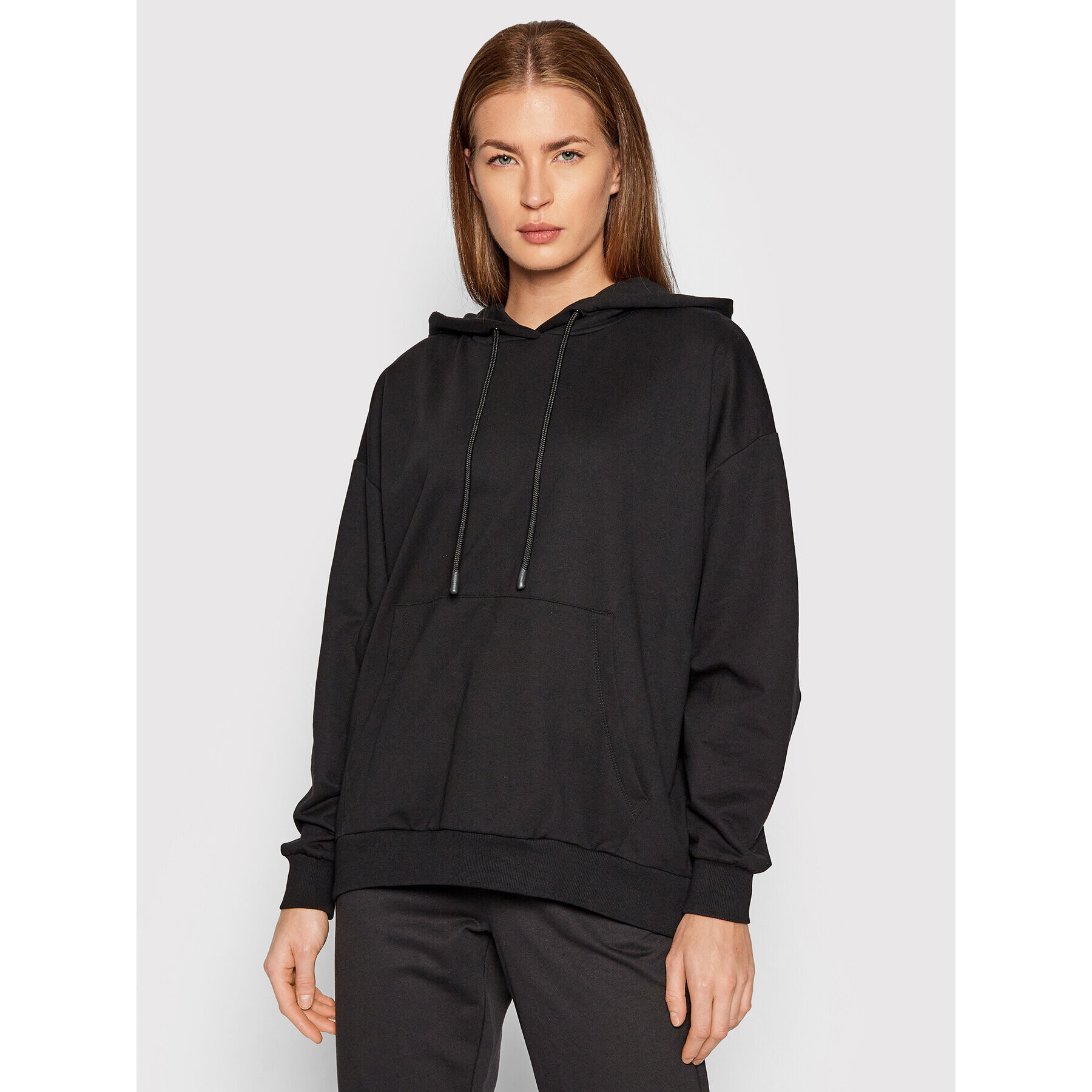 Vero Moda Pulóver Darcy 10251951 Fekete Oversize - Pepit.hu