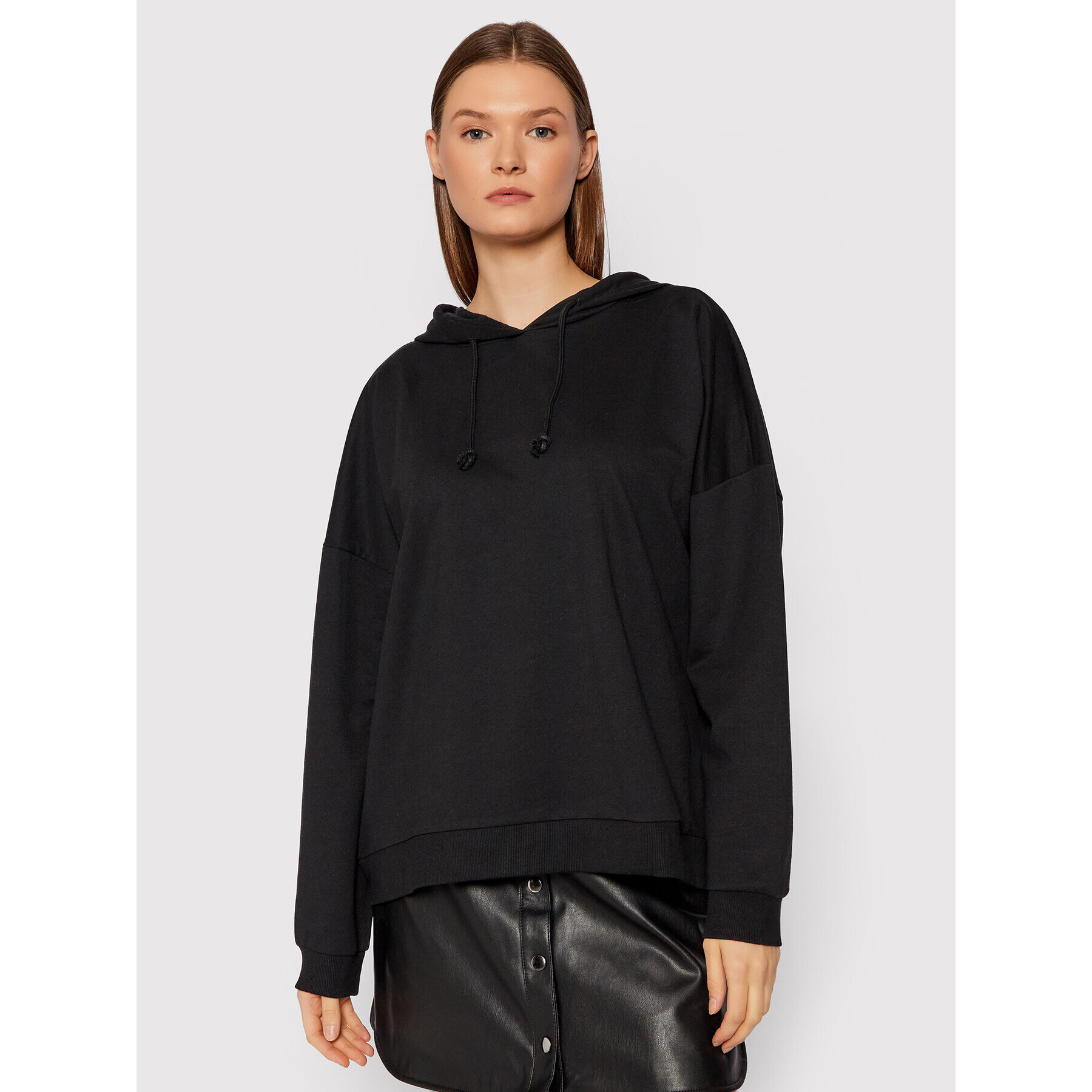 Vero Moda Pulóver Octavia 10252959 Fekete Loose Fit - Pepit.hu