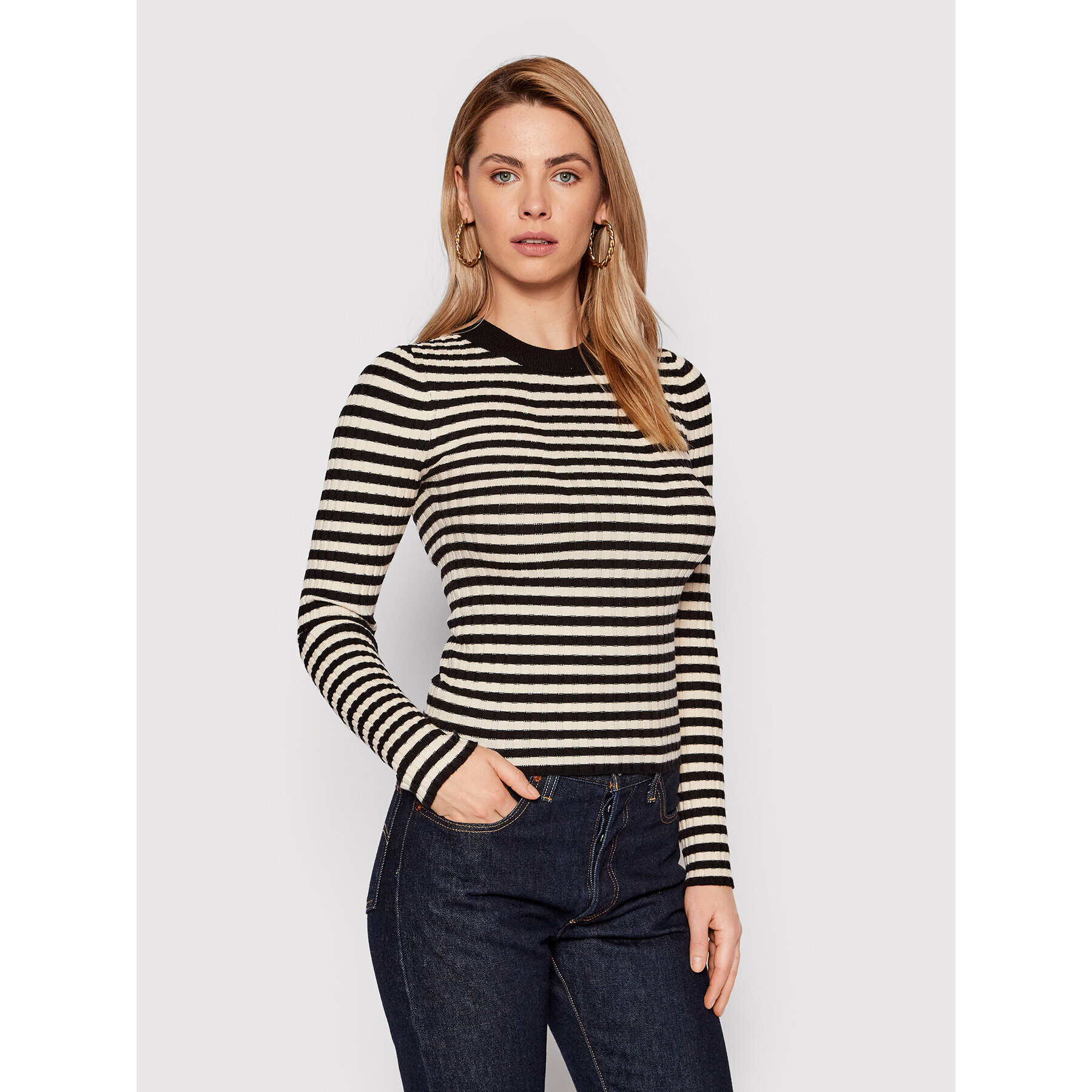 Vero Moda Sweater Kiki 10257763 Színes Slim Fit - Pepit.hu