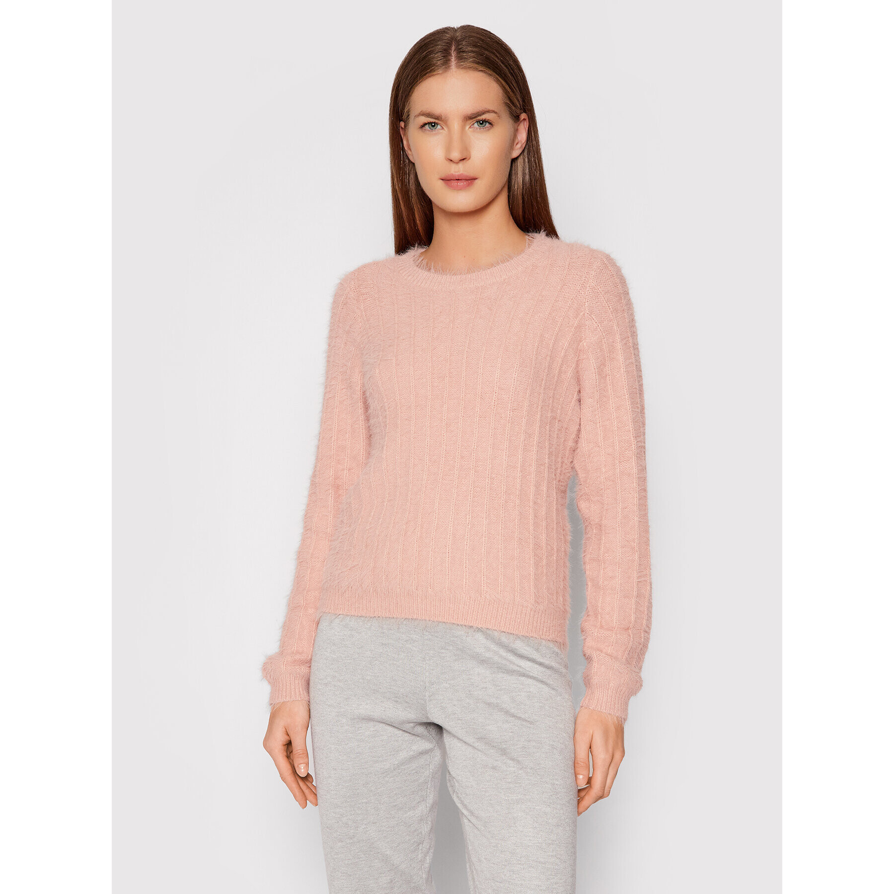 Vero Moda Sweater Lapoilu 10253129 Rózsaszín Regular Fit - Pepit.hu