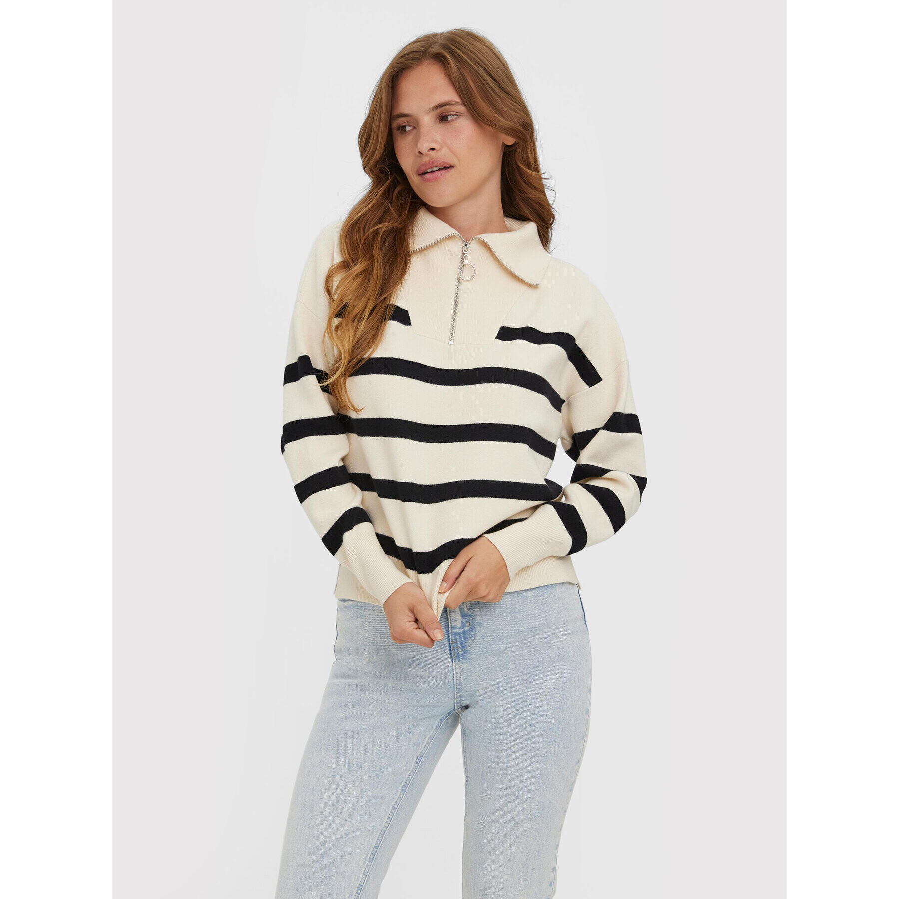 Vero Moda Sweater Saba 10269246 Színes Relaxed Fit - Pepit.hu