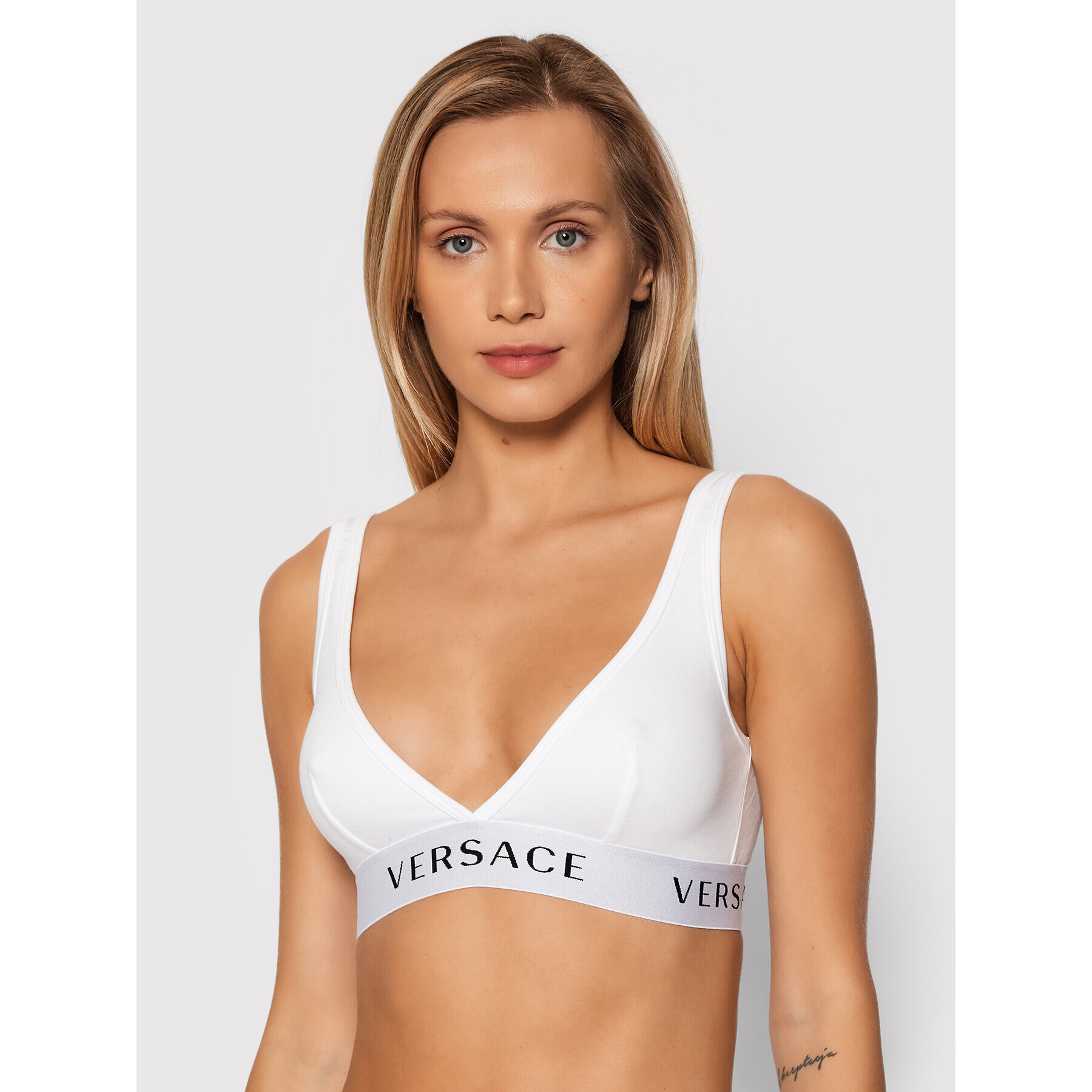 Versace Bralette melltartó Donna AUD04069 Fehér - Pepit.hu