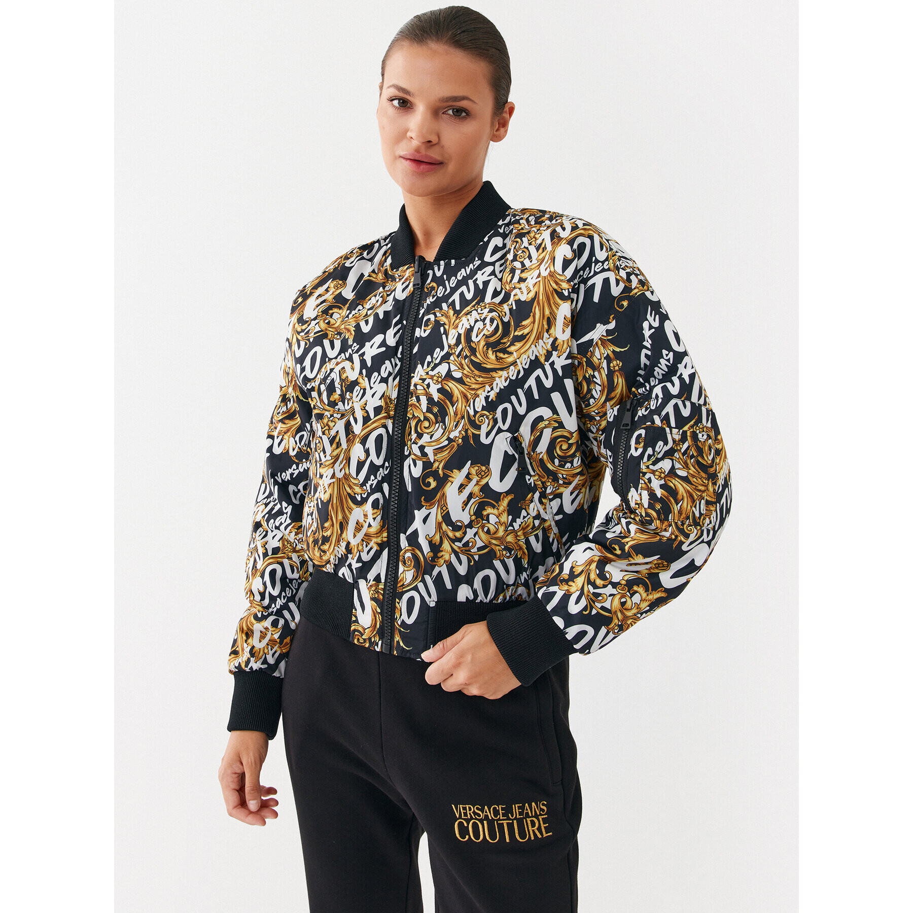 Versace Jeans Couture Bomber dzseki 73HAT408 Színes Relaxed Fit - Pepit.hu