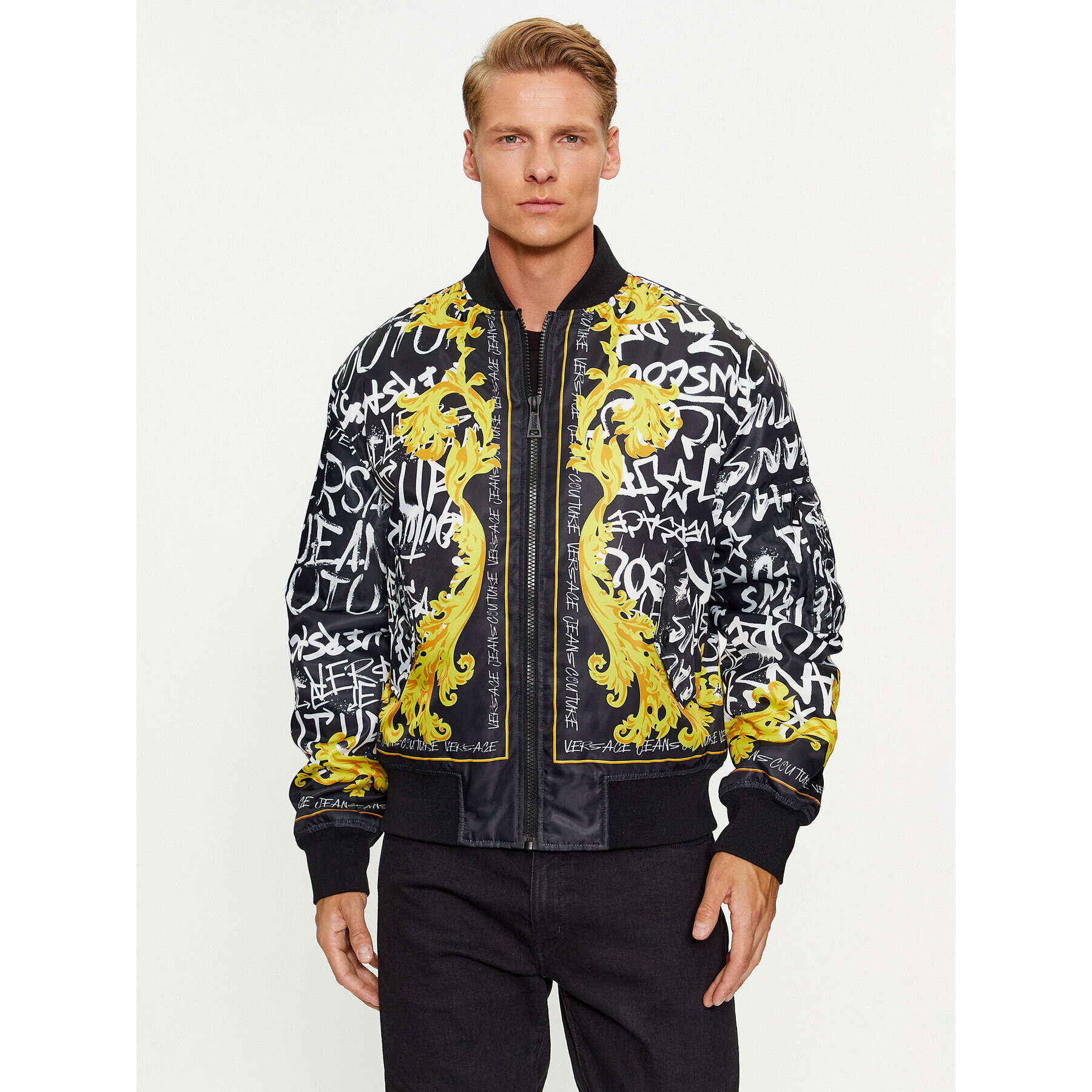 Versace Jeans Couture Bomber dzseki 75GASD01 Színes Regular Fit - Pepit.hu