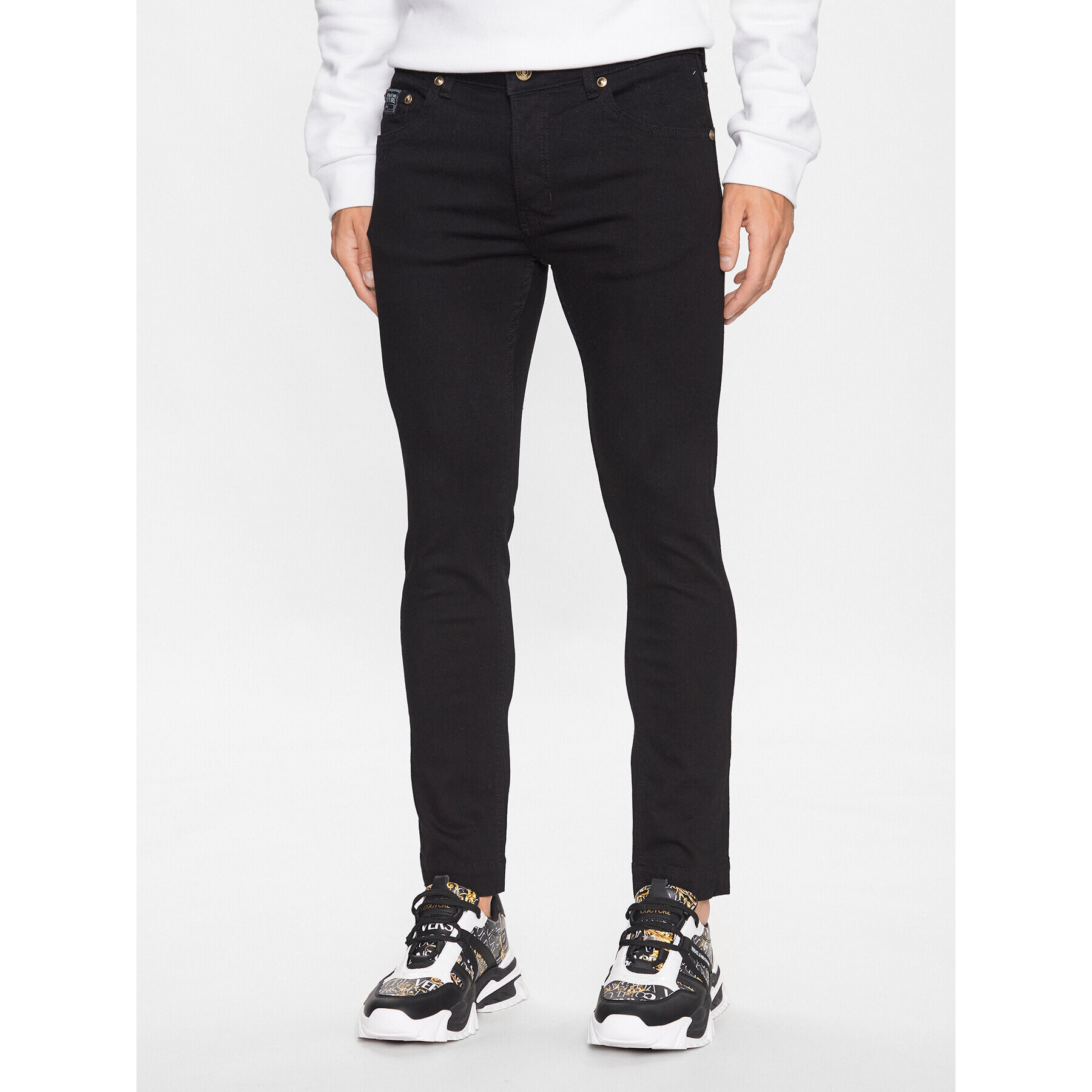 Versace Jeans Couture Farmer 74GAB530 Fekete Skinny Fit - Pepit.hu