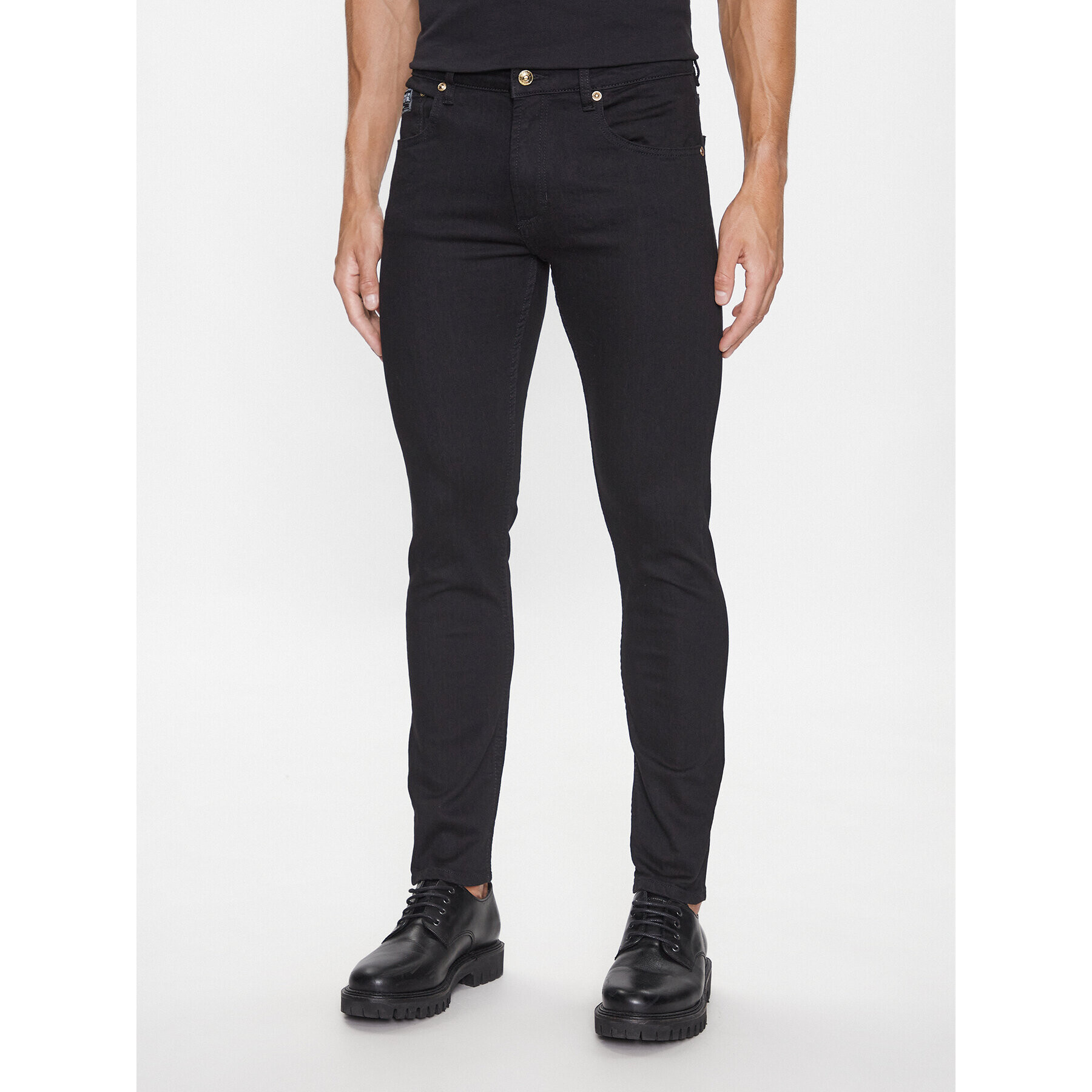 Versace Jeans Couture Farmer 75GAB5D0 Fekete Skinny Fit - Pepit.hu