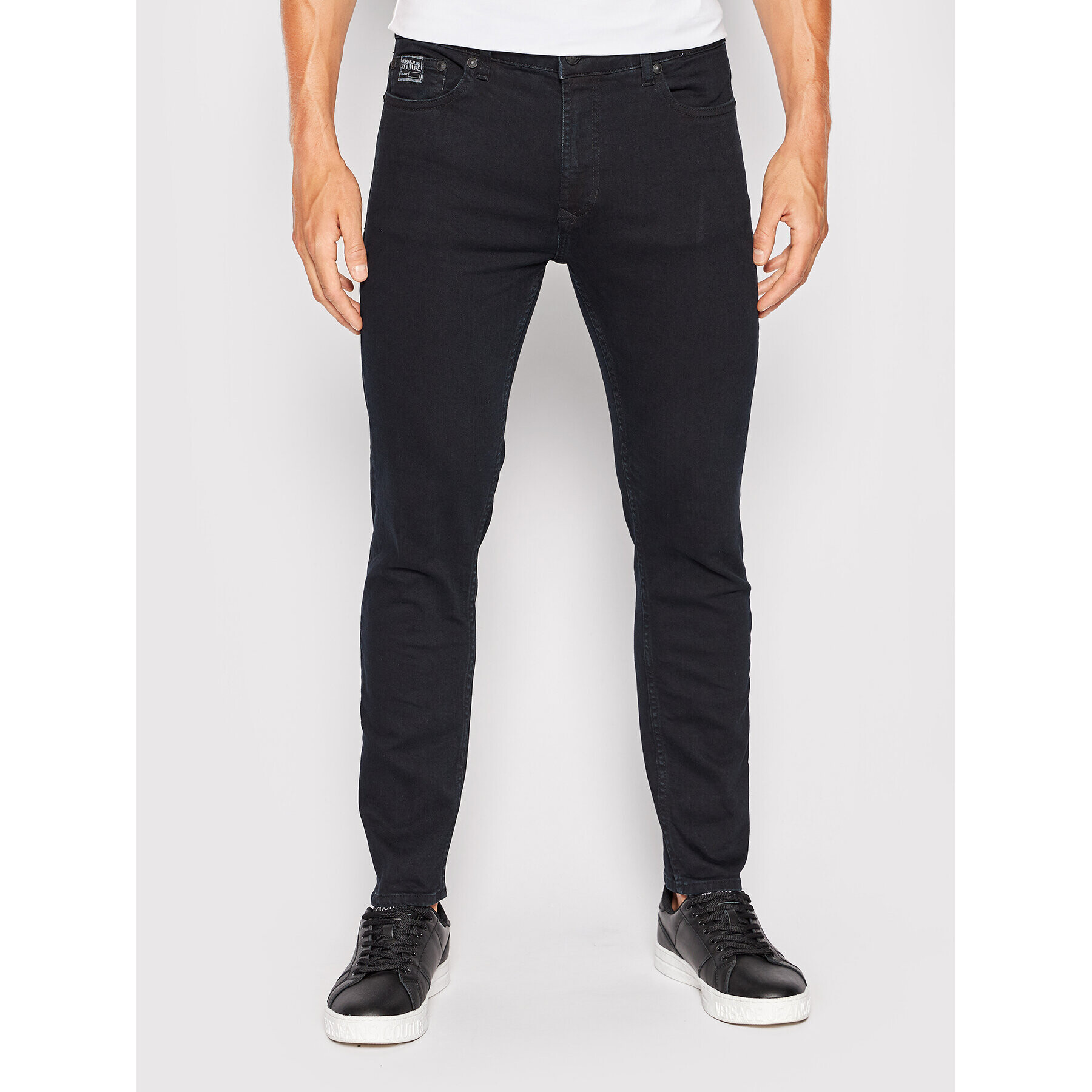 Versace Jeans Couture Farmer Troy 73GAB544 Fekete Skinny Fit - Pepit.hu