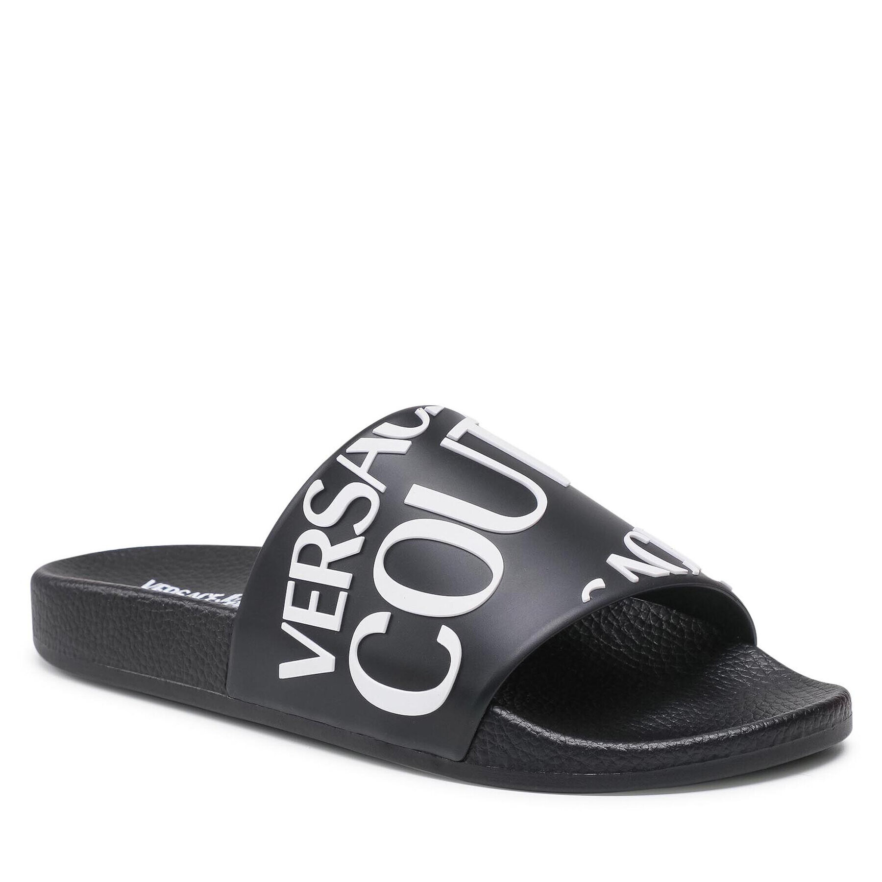 Versace Jeans Couture Papucs 71VA3SQ1 Fekete - Pepit.hu