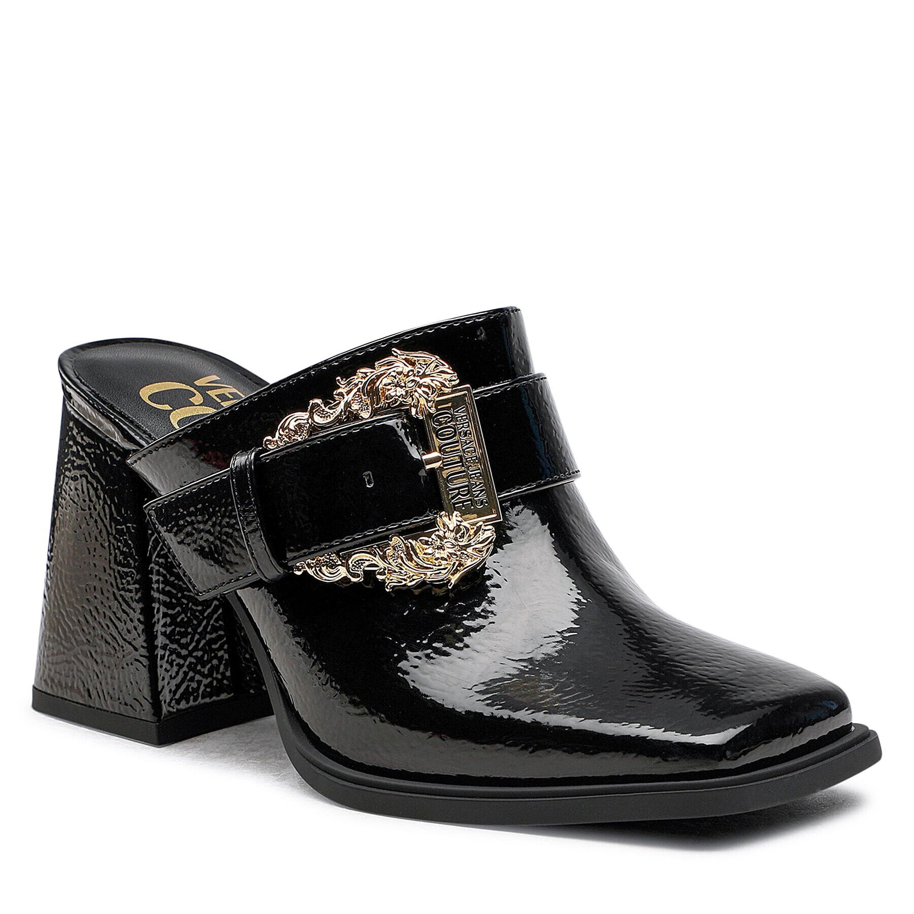 Versace Jeans Couture Papucs 73VA3S04 Fekete - Pepit.hu