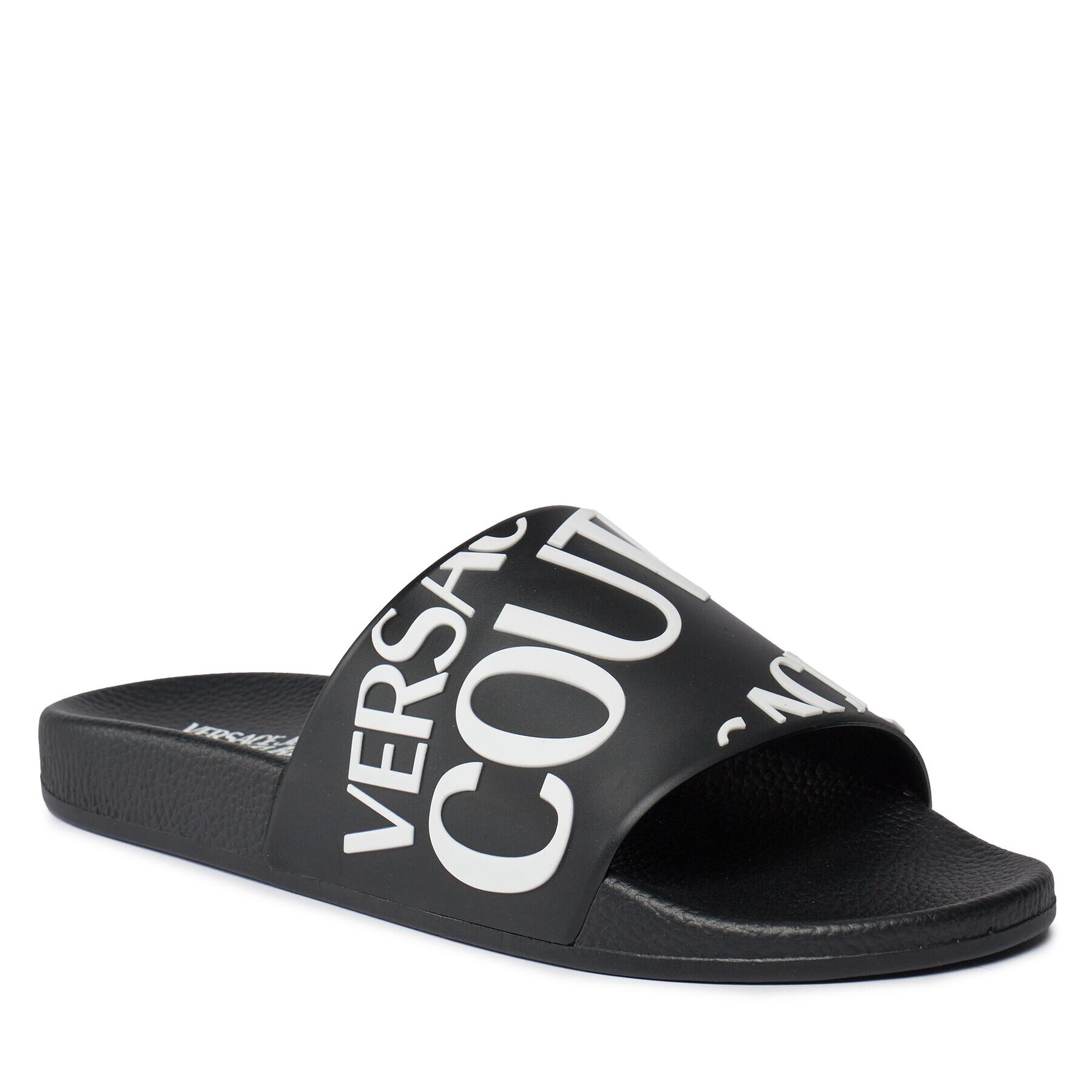 Versace Jeans Couture Papucs 75VA3SQ1 Fekete - Pepit.hu