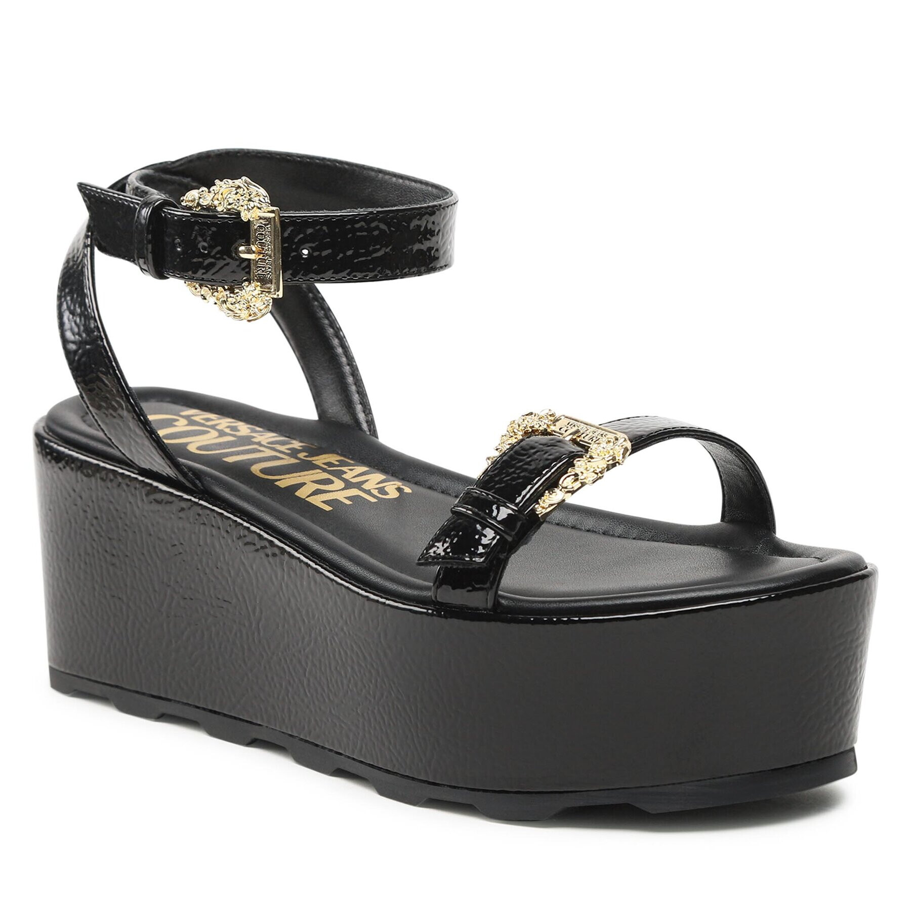 Versace Jeans Couture Szandál 74VA3S06 Fekete - Pepit.hu