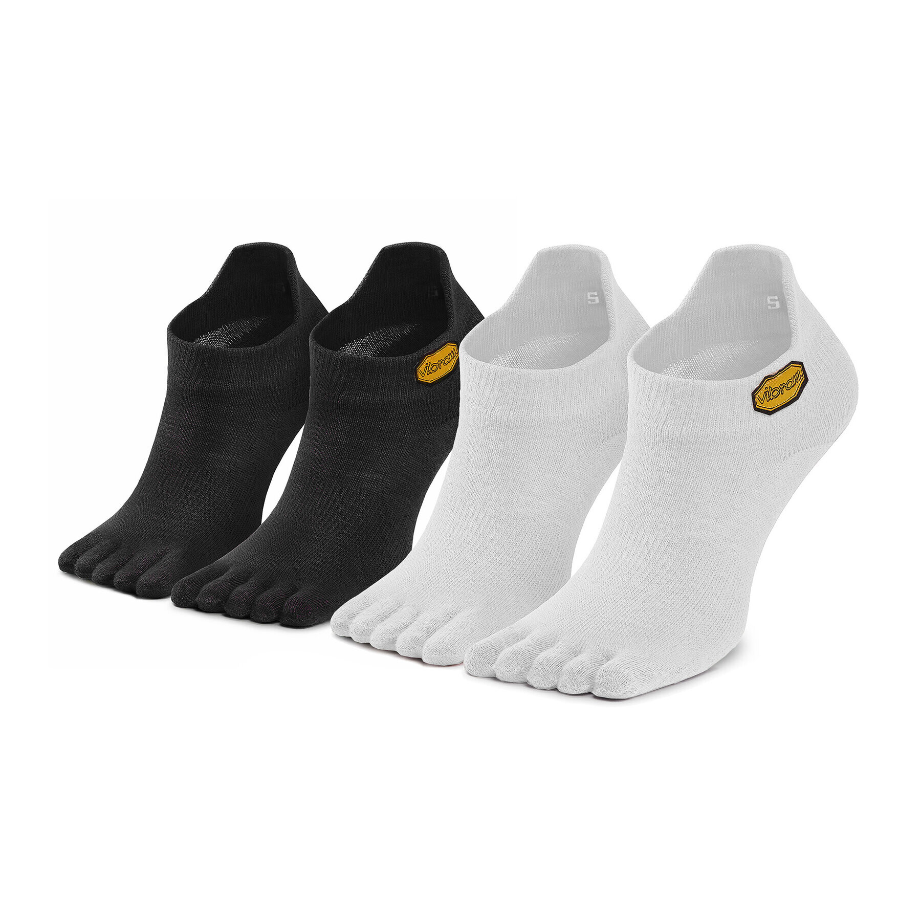 Vibram Fivefingers 2 pár unsiex bokazokni No Show S15N12P Fekete - Pepit.hu