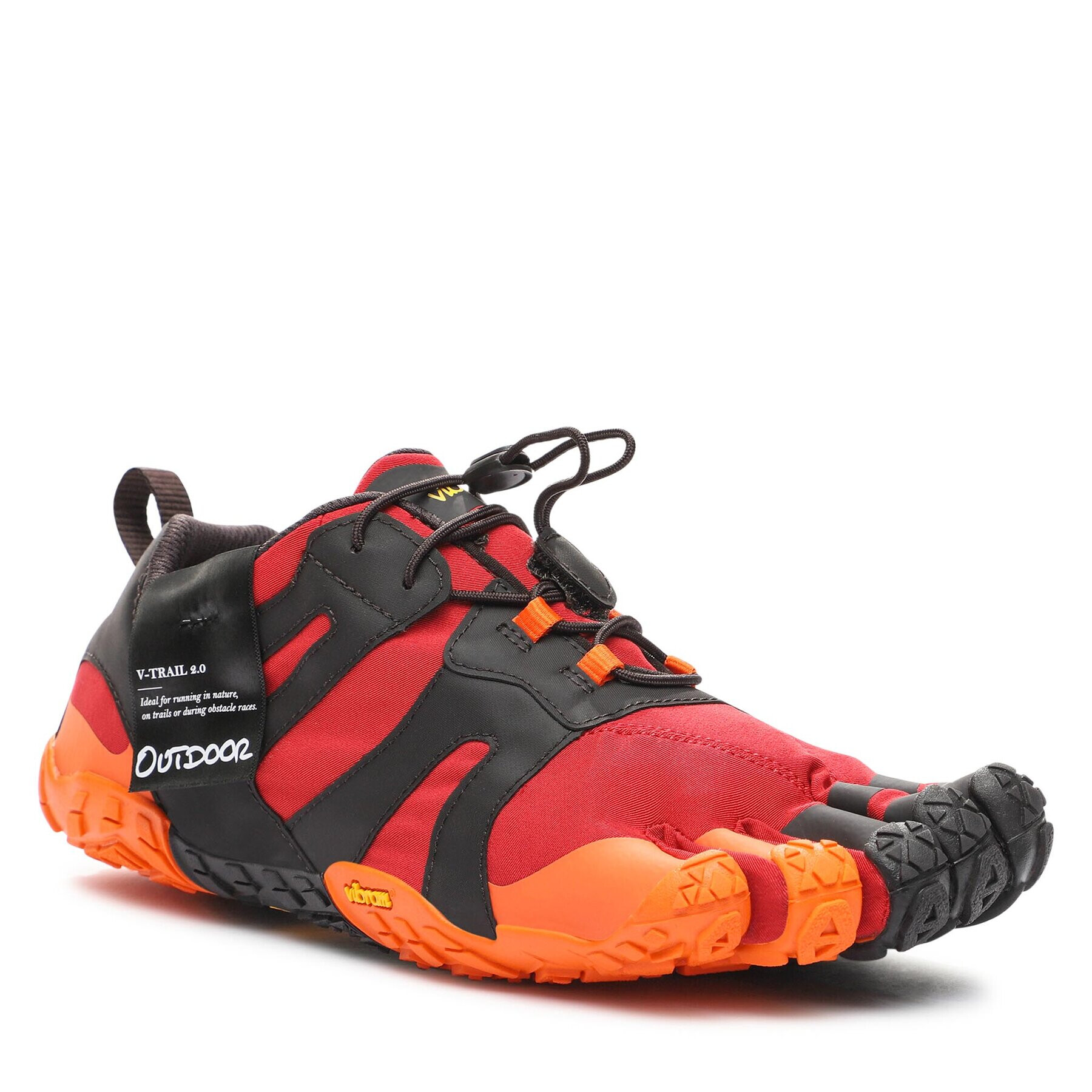 Vibram Fivefingers Cipő V-Trail 2.0 23M7604 Piros - Pepit.hu