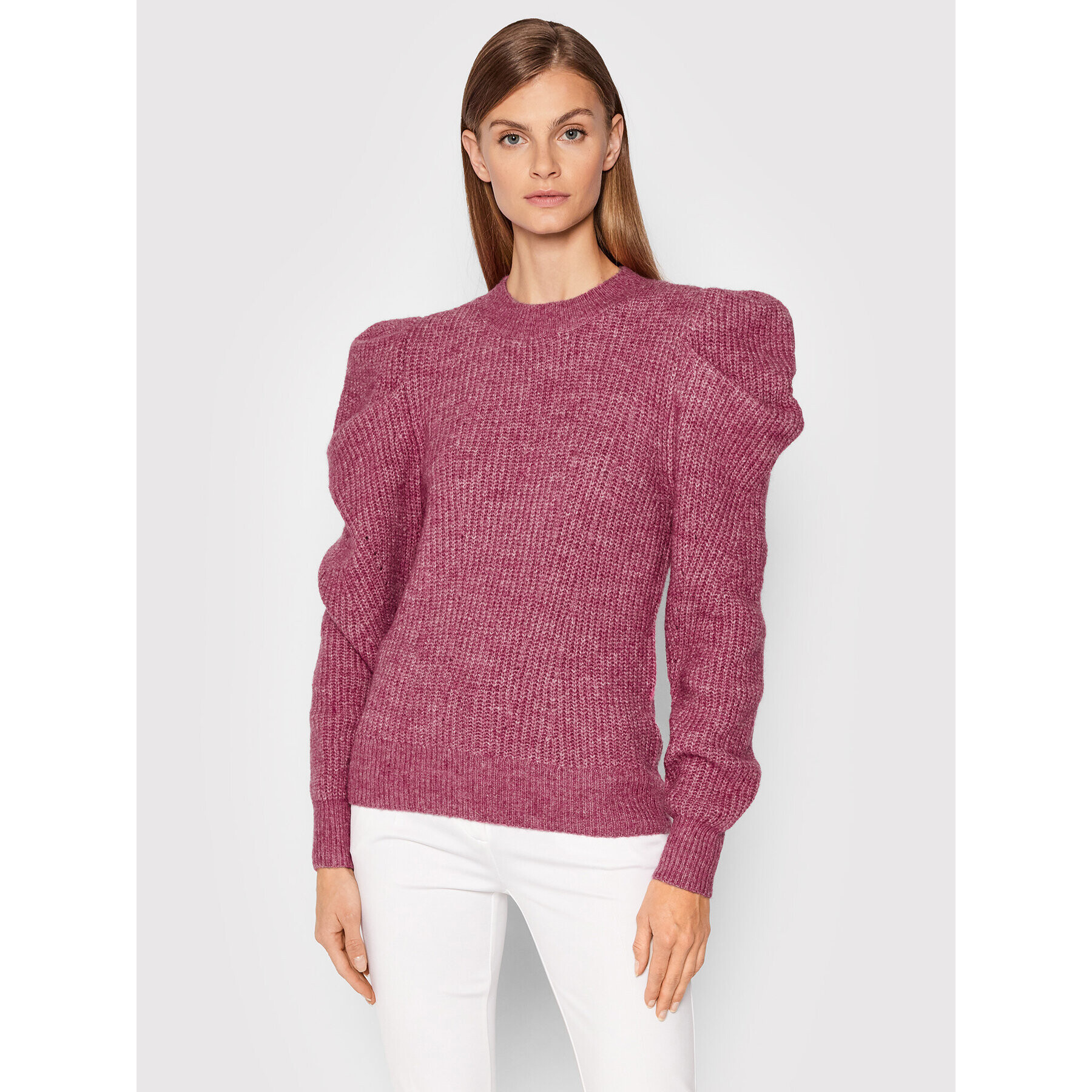 Vila Sweater Prime 14069344 Rózsaszín Regular Fit - Pepit.hu