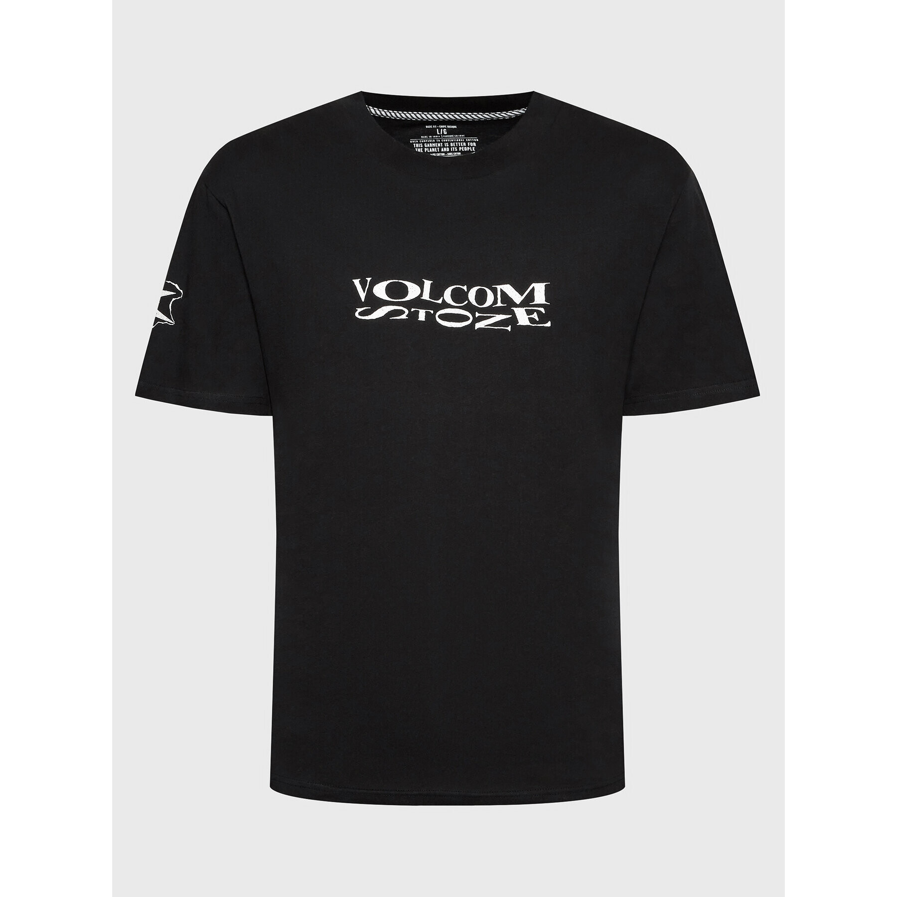 Volcom Póló Skate Vitals A3532215 Fekete Regular Fit - Pepit.hu