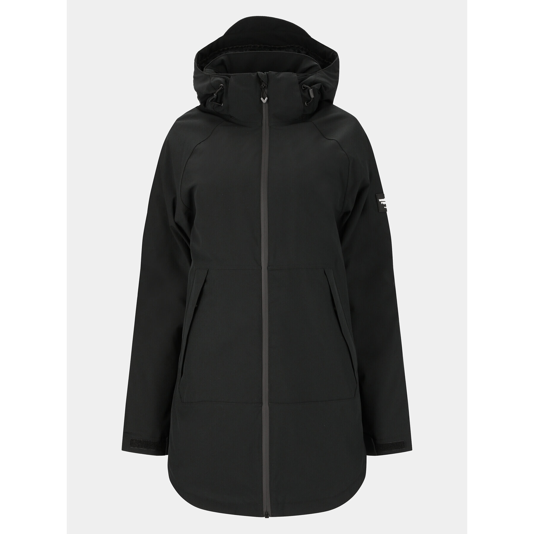 Weather Report Parka Britta WR233577 Fekete Regular Fit - Pepit.hu