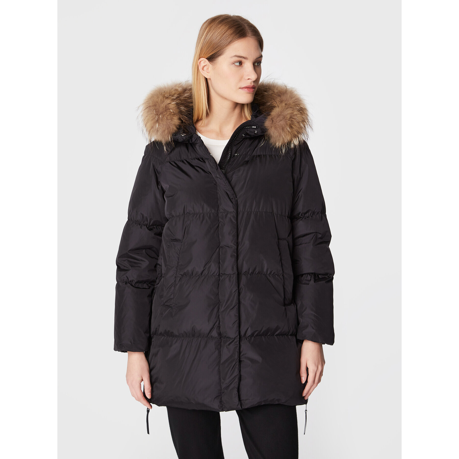 Weekend Max Mara Pehelykabát Bembo 54961123 Fekete Regular Fit - Pepit.hu