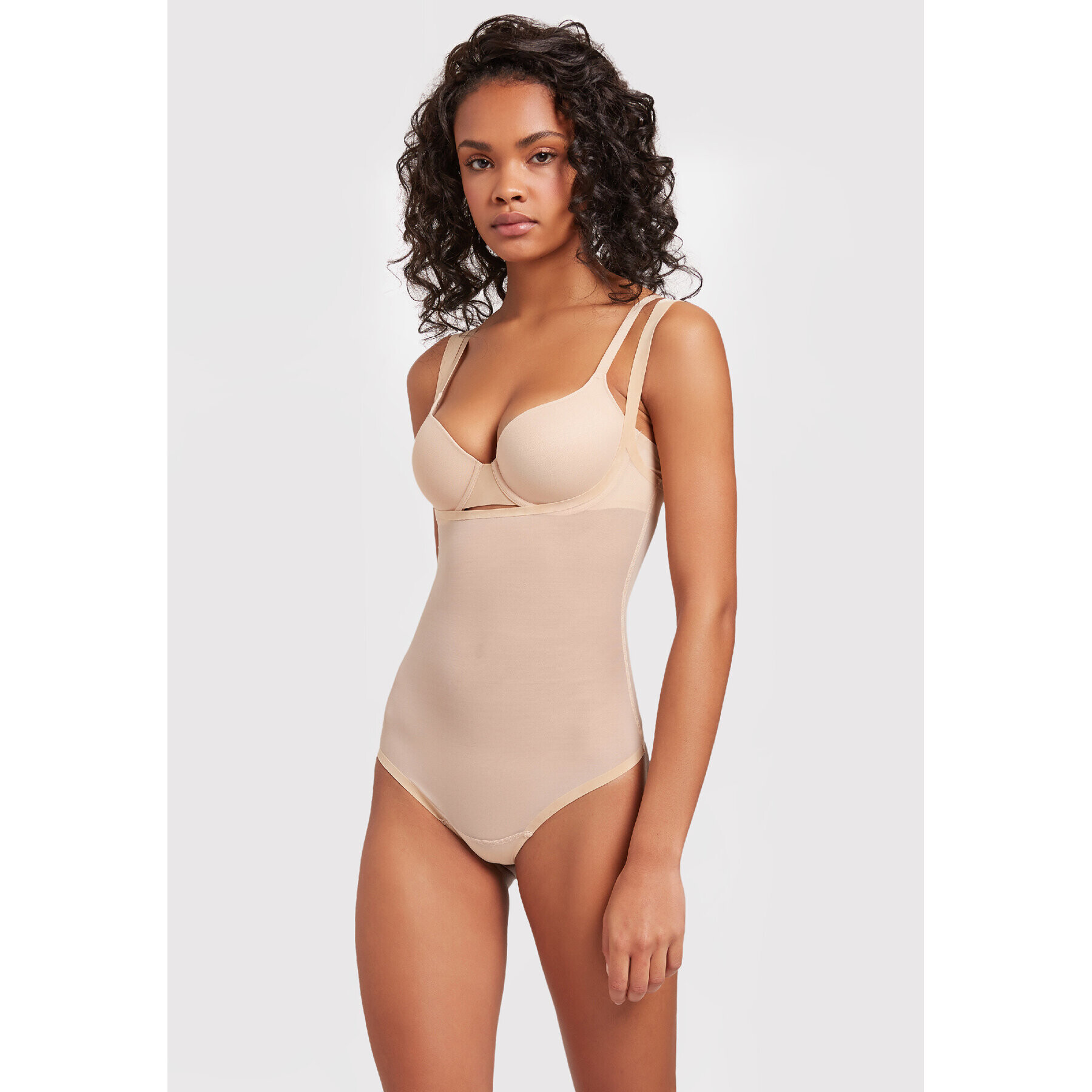 Wolford Body Tulle 79042 Bézs - Pepit.hu