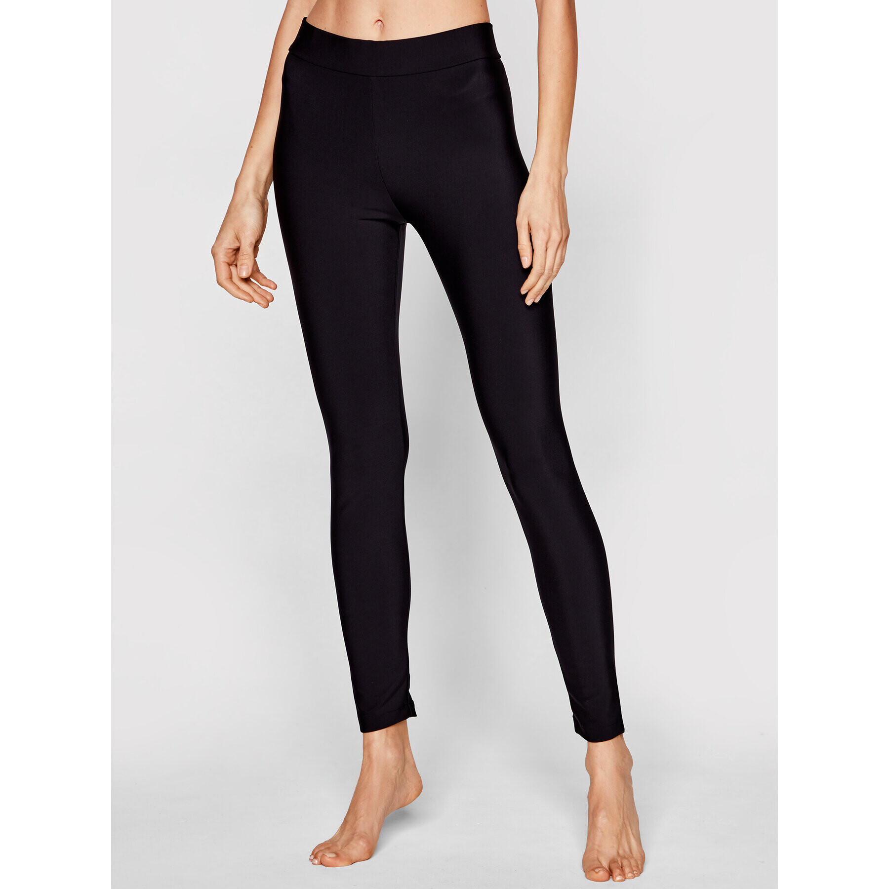 Wolford Leggings Scuba 19233 Fekete Slim Fit - Pepit.hu