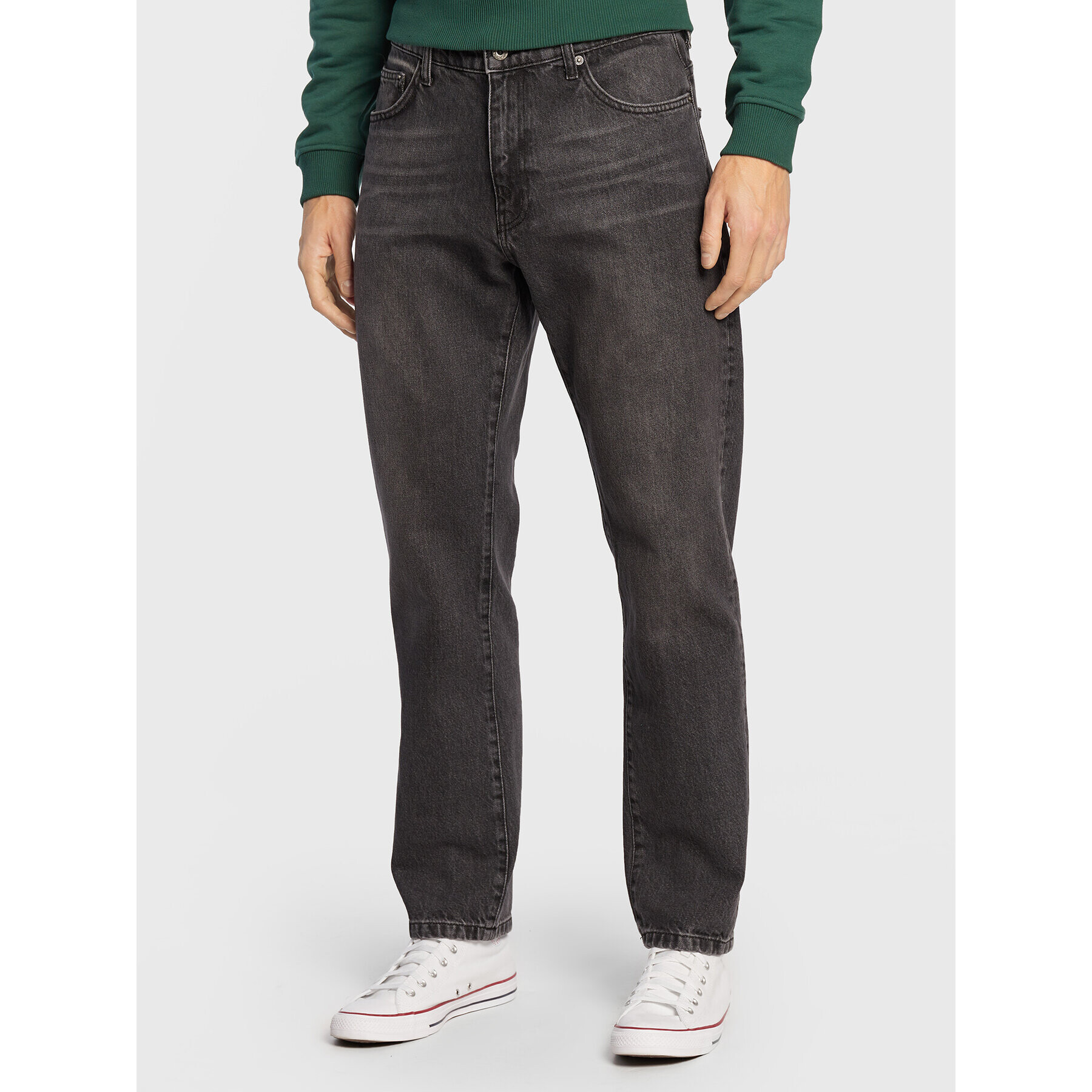 Woodbird Farmer Doc Grow 2246-102 Fekete Relaxed Fit - Pepit.hu