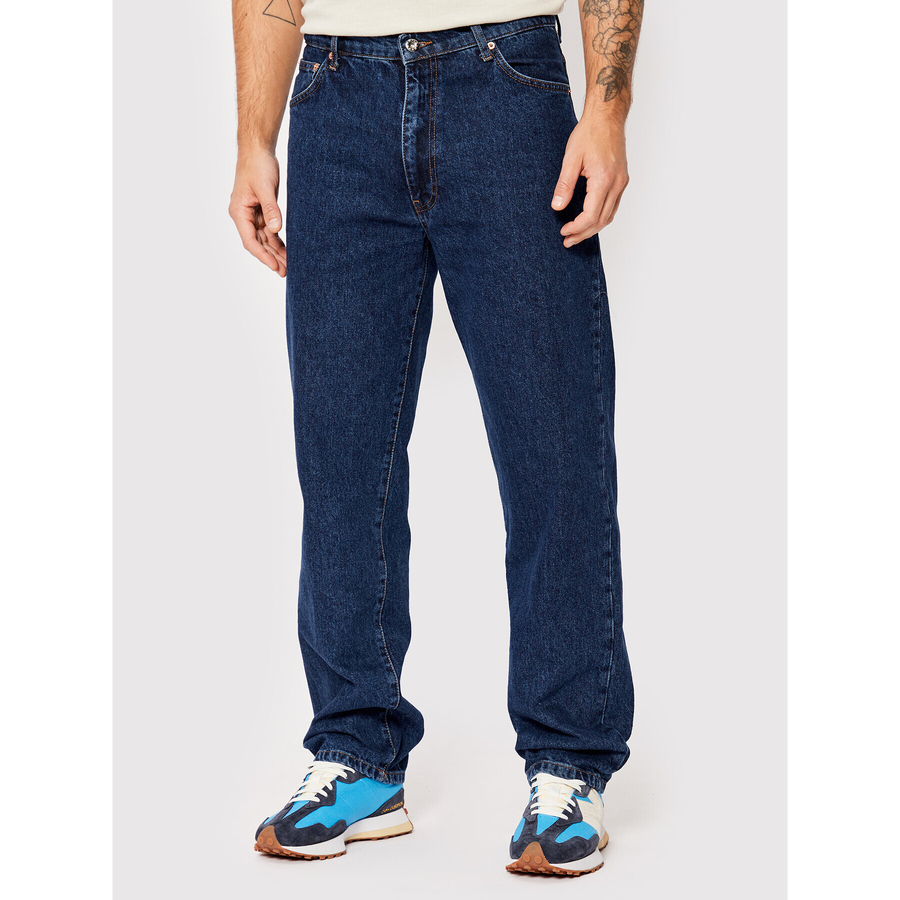 Woodbird Farmer Leroy 90s 2236-101 Kék Relaxed Fit - Pepit.hu