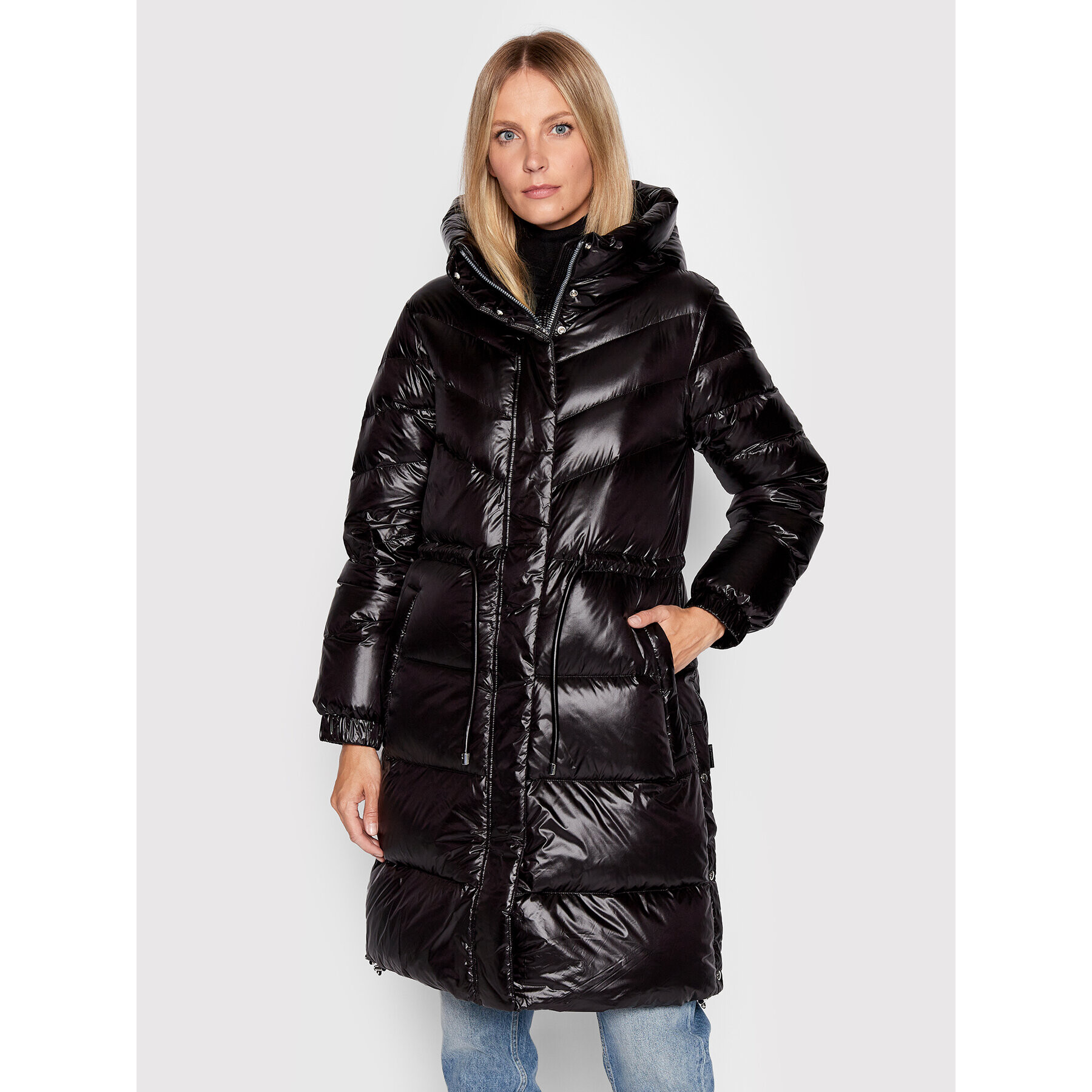 Woolrich Pehelykabát Aliquippa CFWWOU0719FRUT3085 Fekete Regular Fit - Pepit.hu