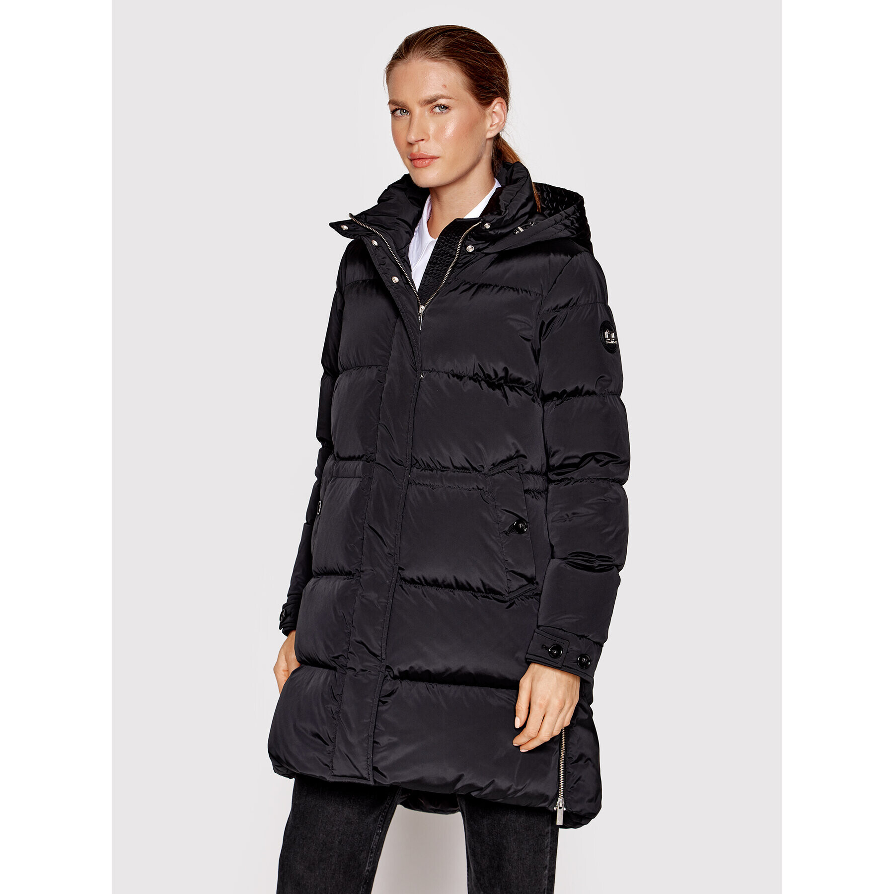 Woolrich Pehelykabát Alsea CFWWOU0697FRUT1148 Fekete Regular Fit - Pepit.hu