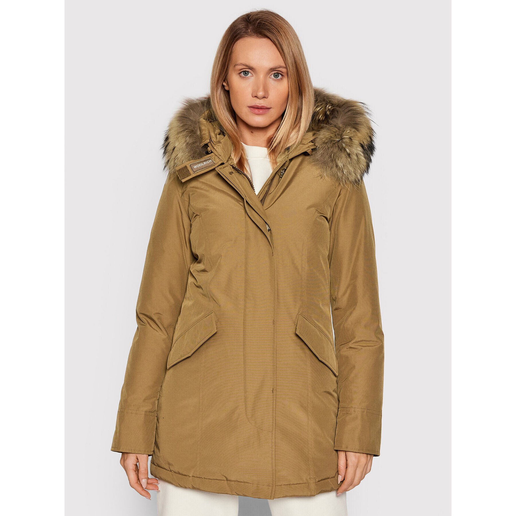 Woolrich Télikabát Arctic Raccoon CFWWOU0538FR UT0001 Barna Regular Fit - Pepit.hu