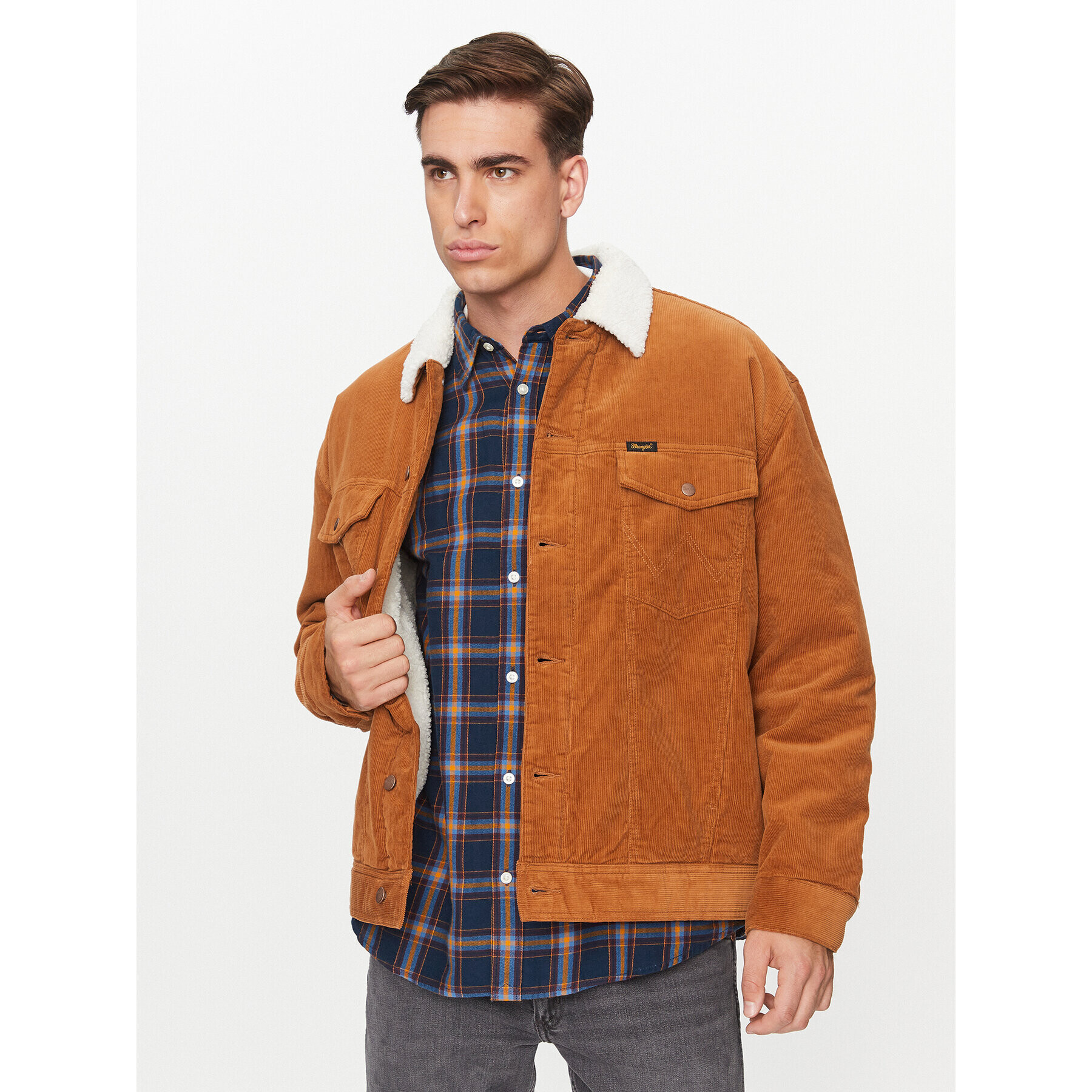 Wrangler Átmeneti kabát Anti Fit 112341245 Barna Regular Fit - Pepit.hu