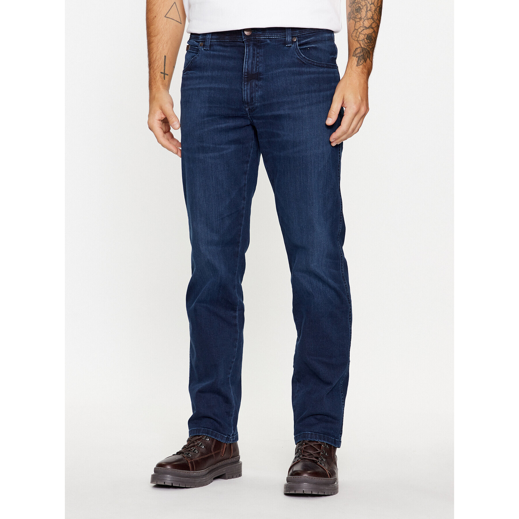 Wrangler Farmer Texas 112341387 Kék Straight Leg - Pepit.hu