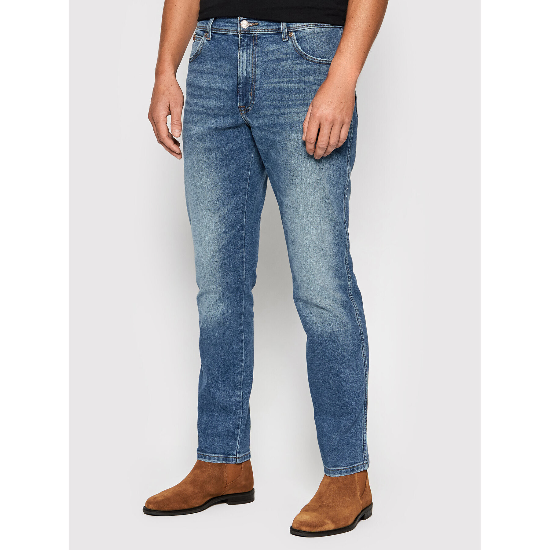 Wrangler Farmer Texas W12TU898T Kék Regular Fit - Pepit.hu