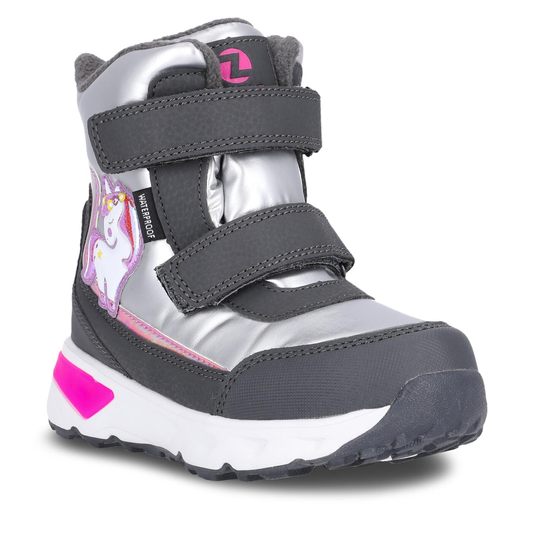 ZigZag Hótaposó Hidol Kids Boot w/Lights WP Z234125 Szürke - Pepit.hu