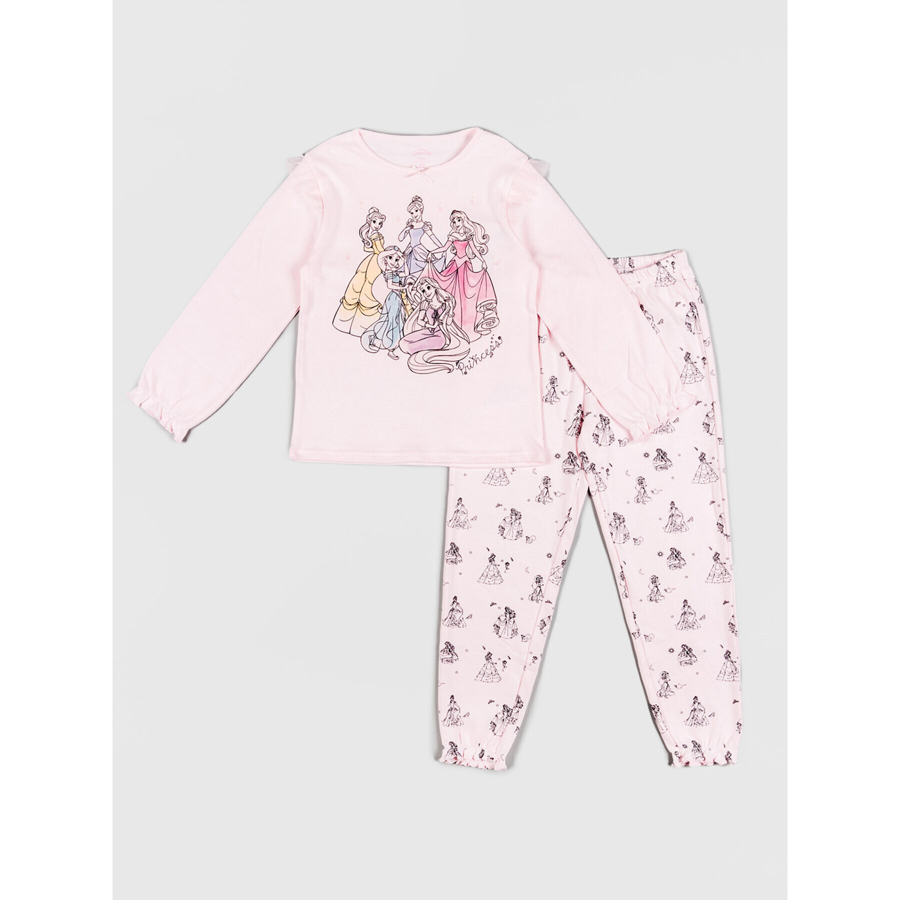 Zippy Pizsama Disney Princesses 226-P905ZT Rózsaszín Regular Fit - Pepit.hu